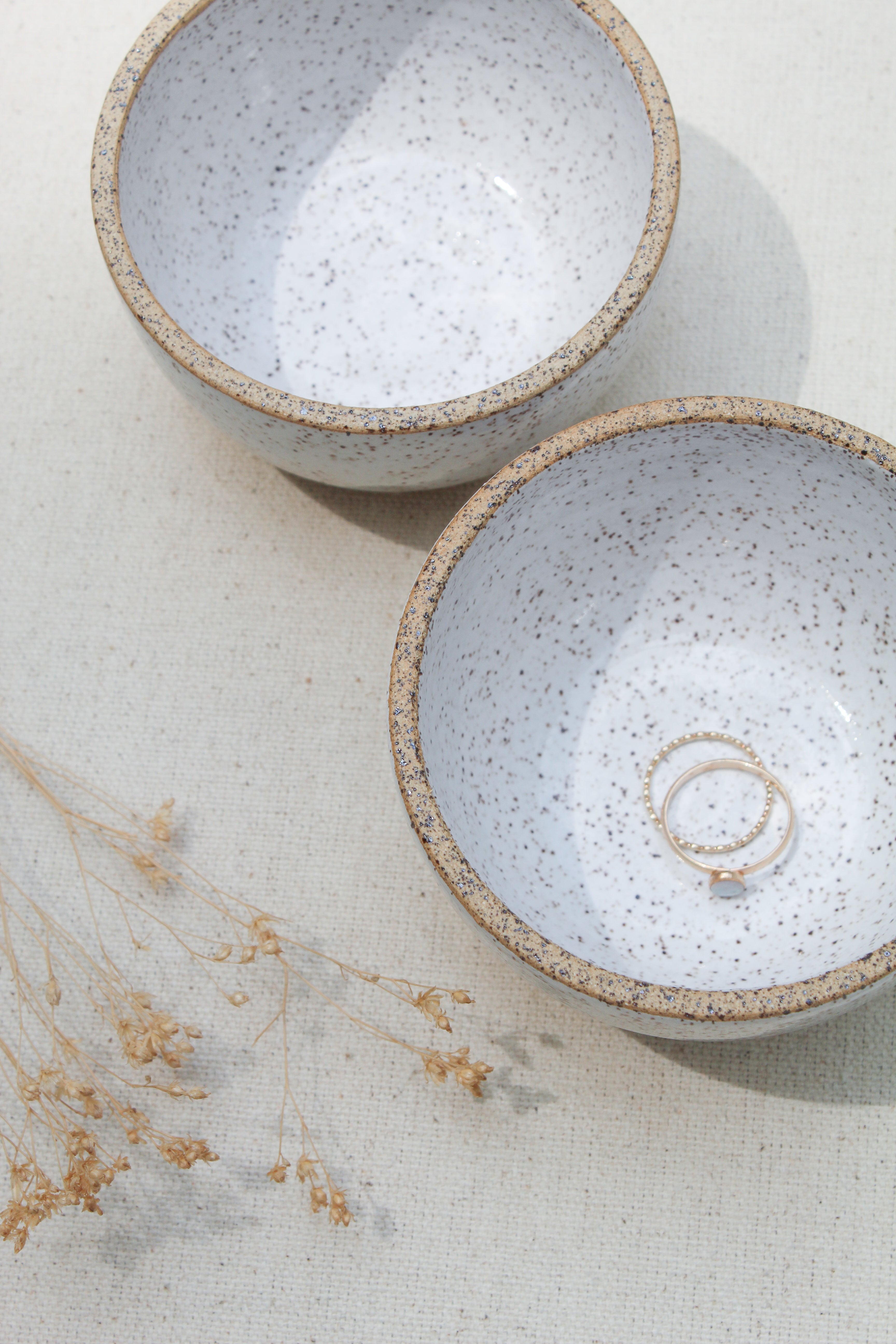 Bright White Jewelry Dish