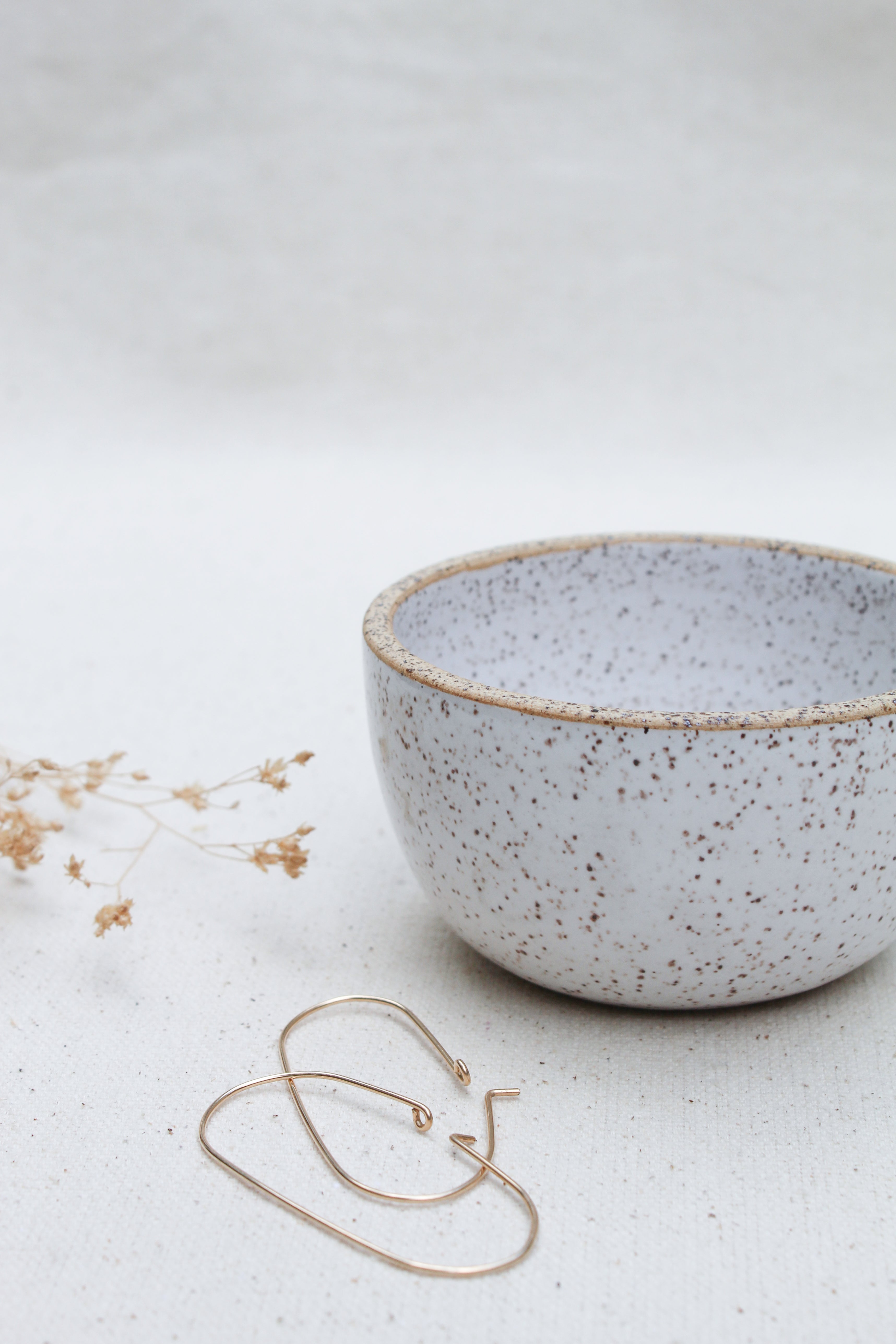 Bright White Jewelry Dish