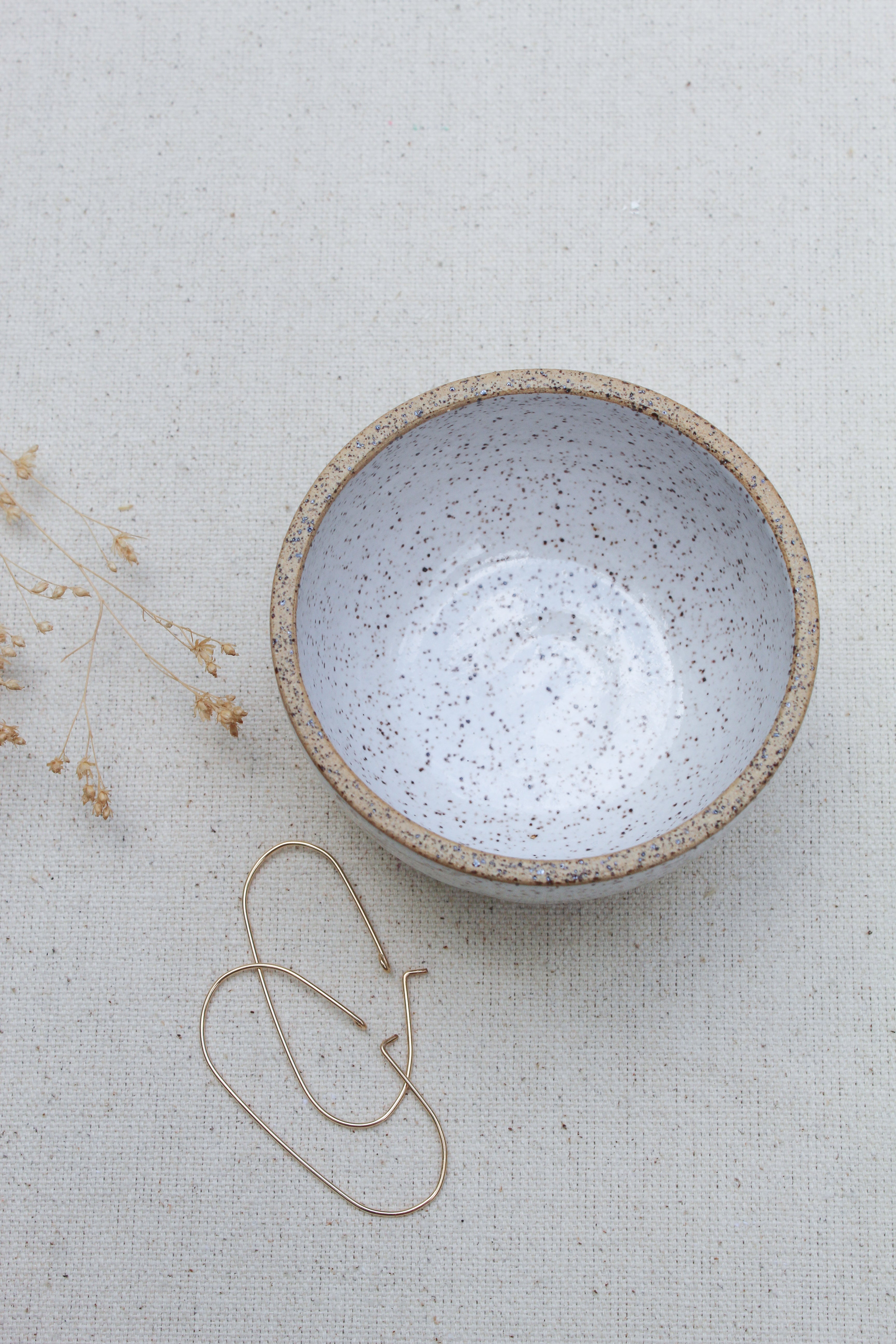 Bright White Jewelry Dish