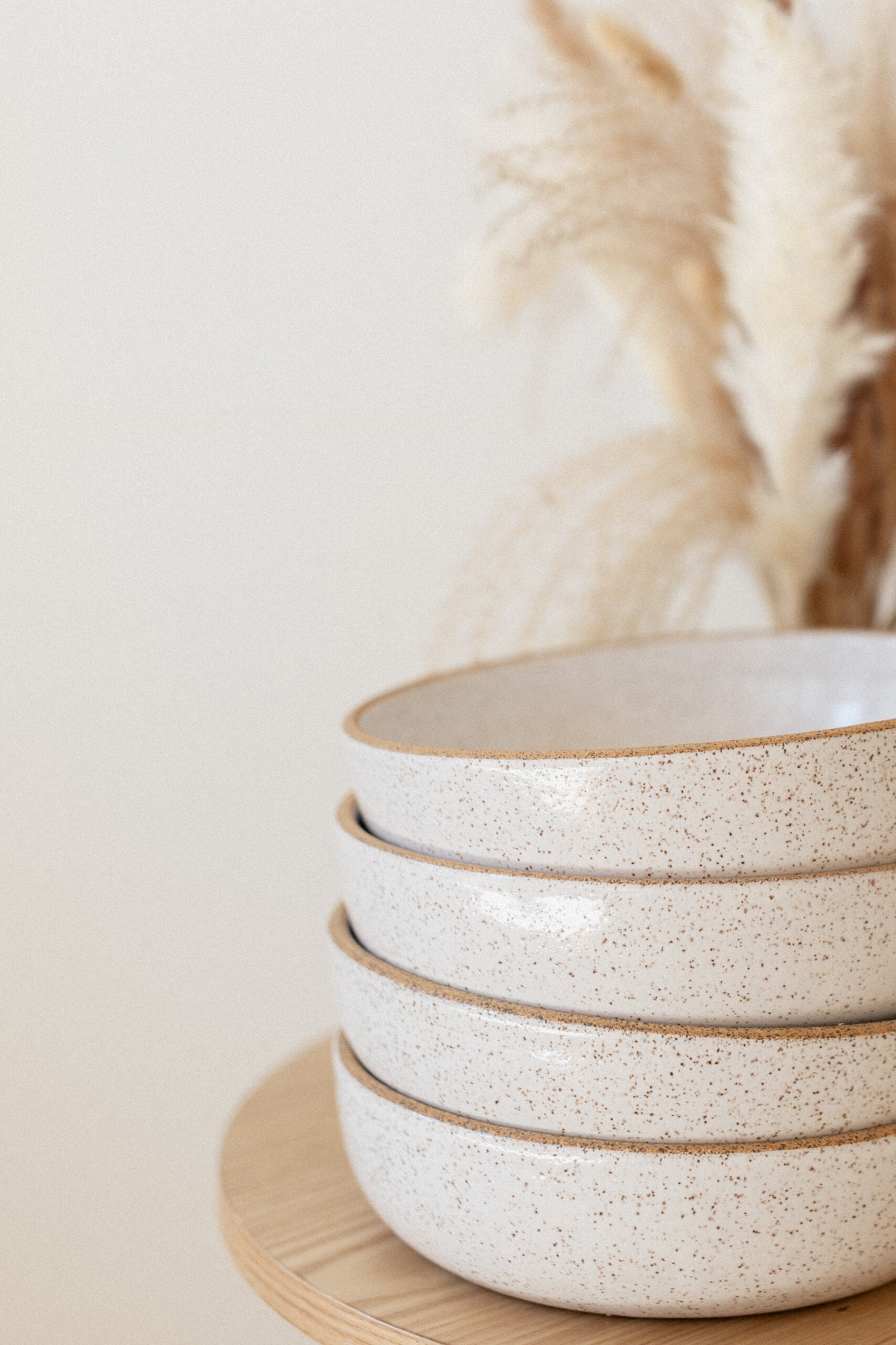 Bright White Pasta Bowl image 1