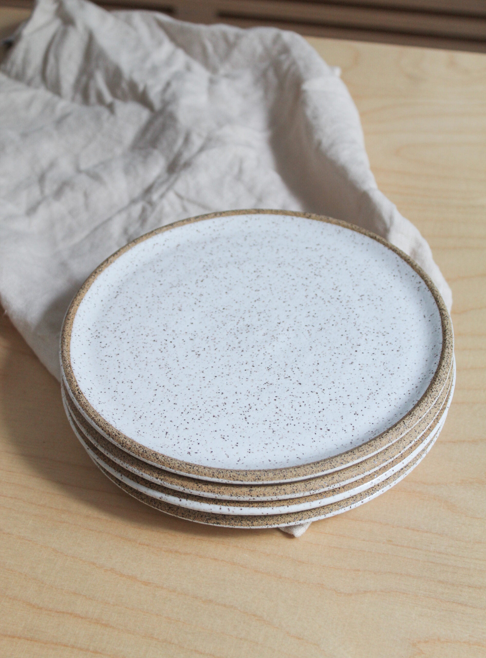 Bright White Lunch Plate image 0