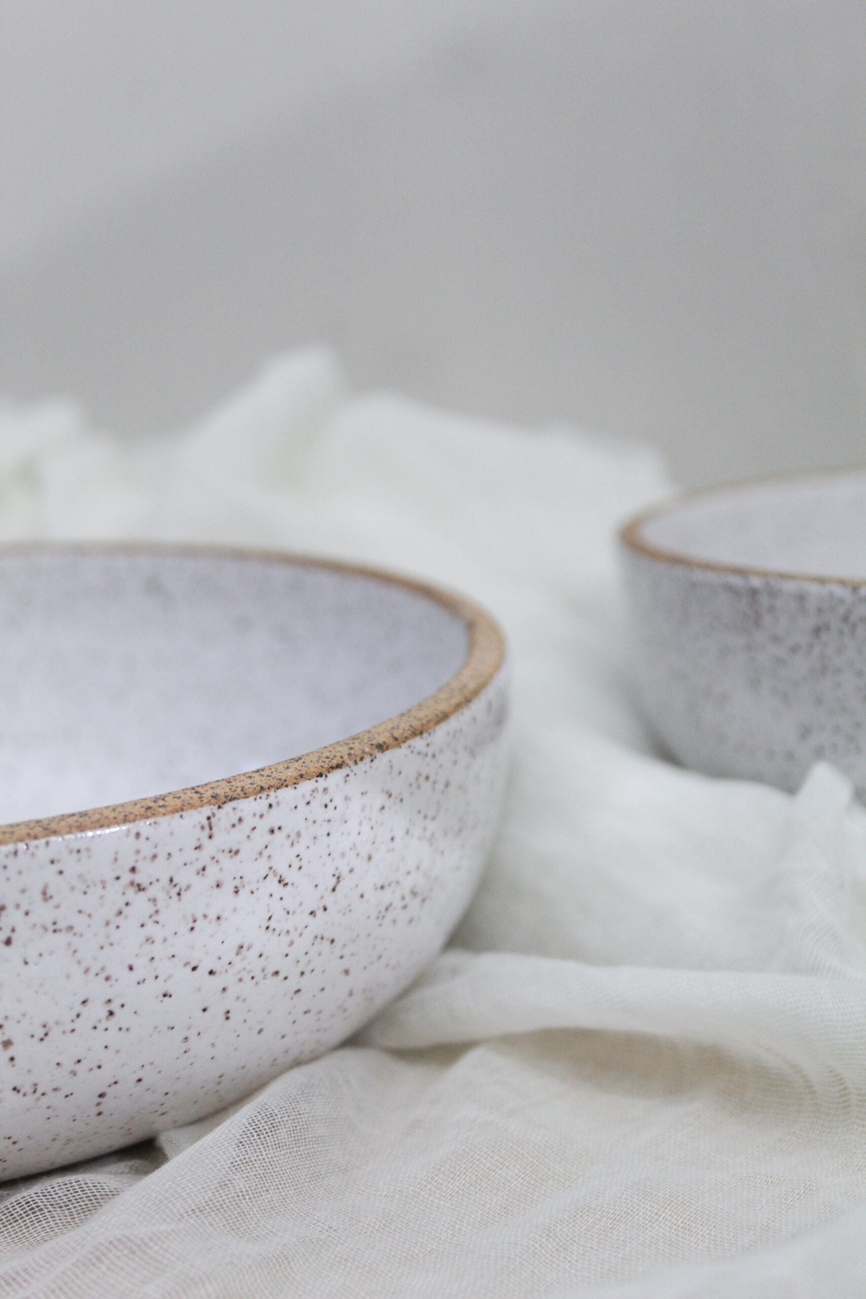 Bright White Pasta Bowl image 3