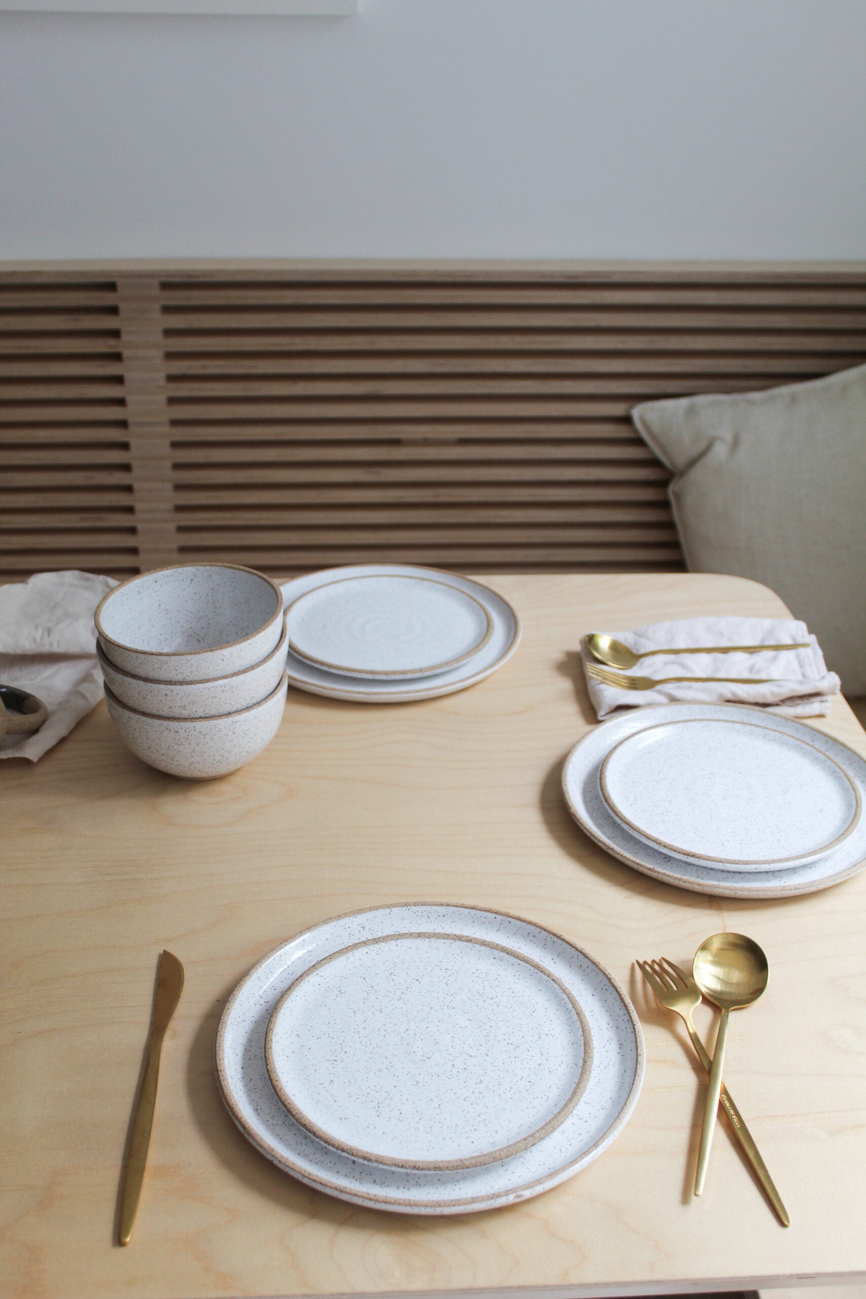 Bright White Lunch Plate image 1