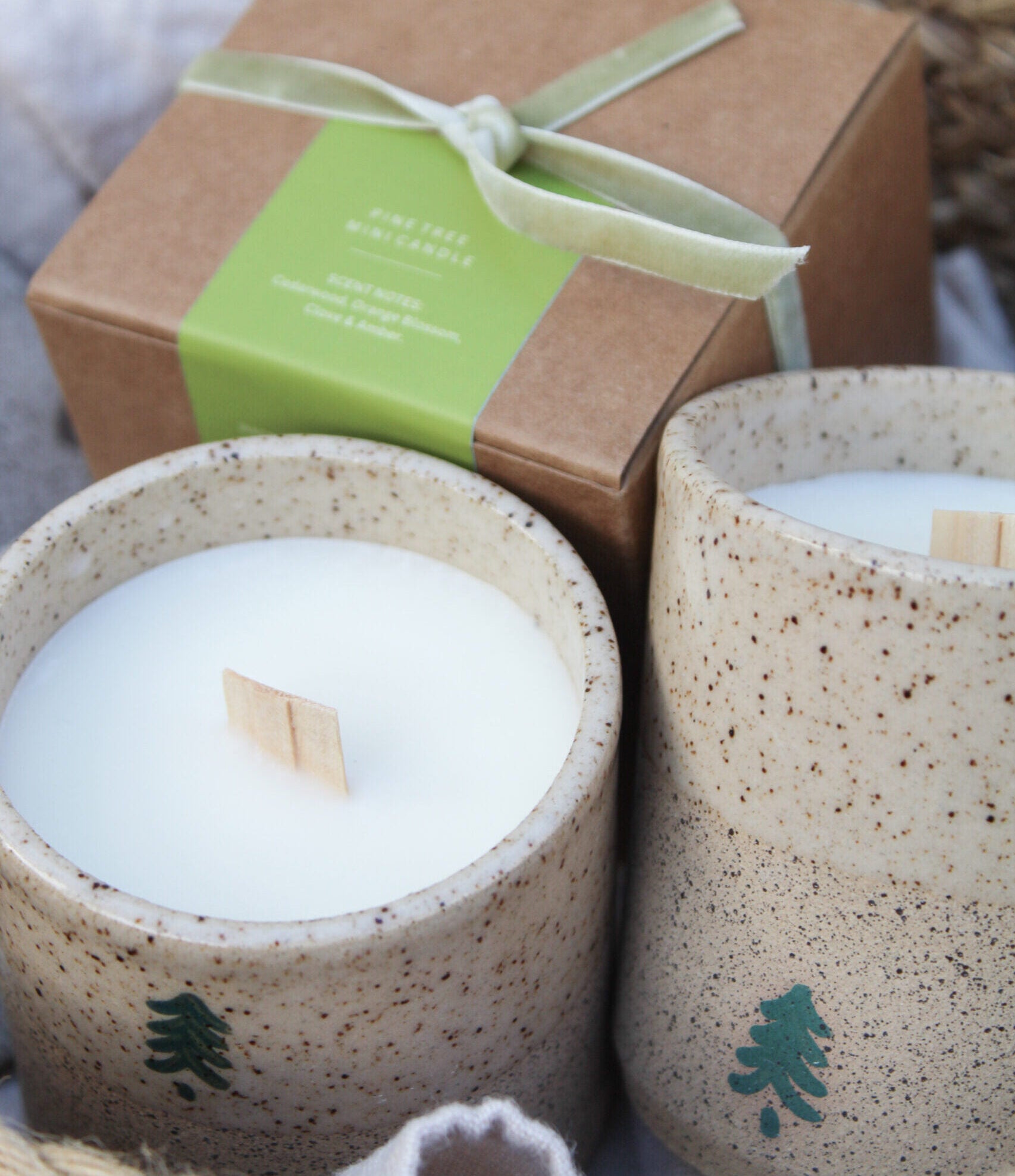 Pine Tree Mini Candle image 3