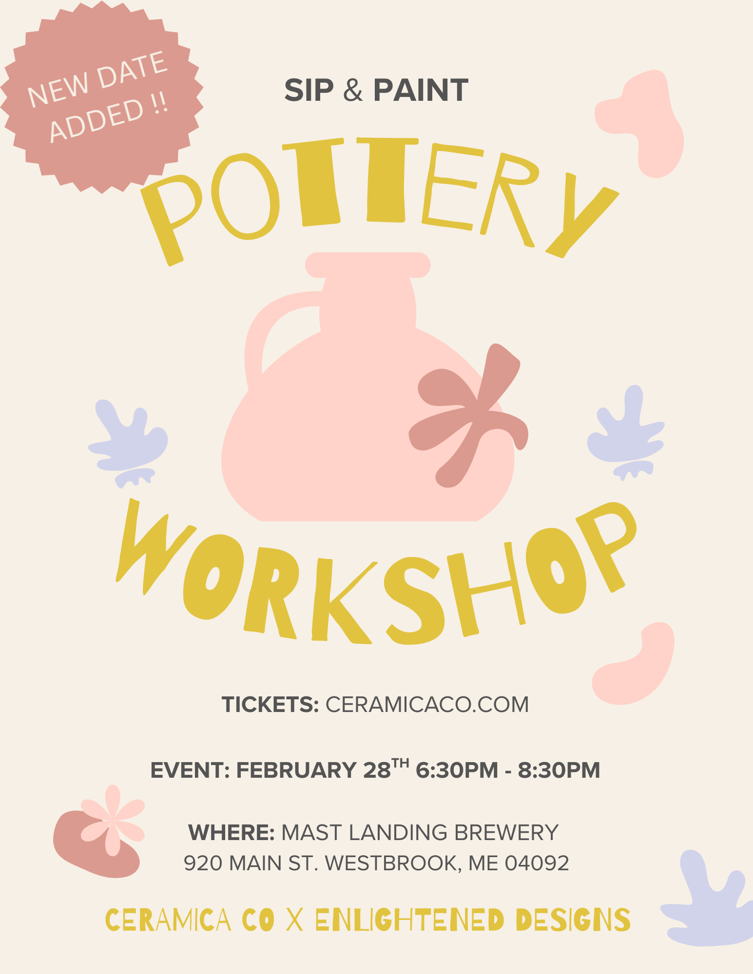 2/28 Sip & Paint Workshop