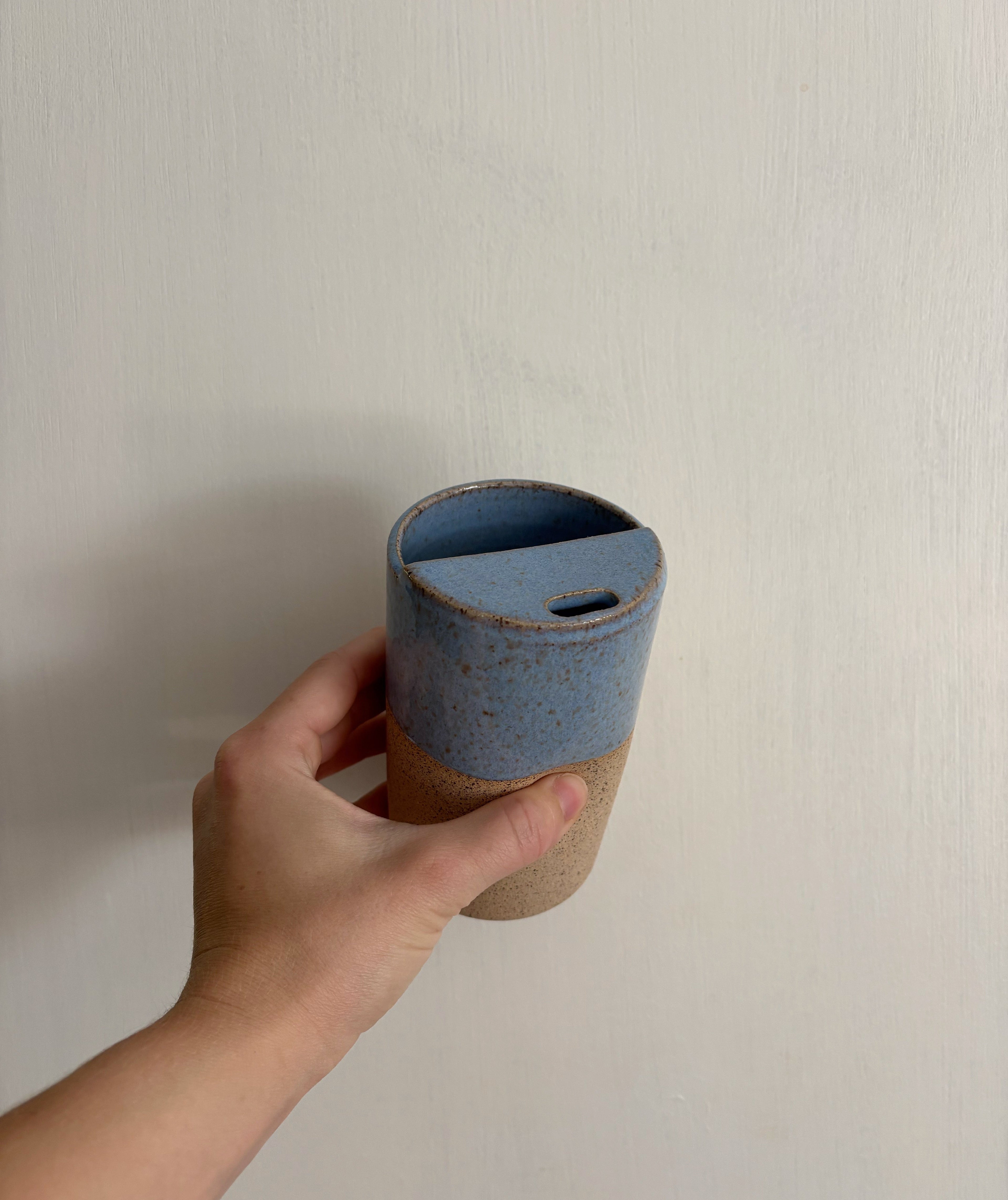 On The Go Cup in Blue Raspberry