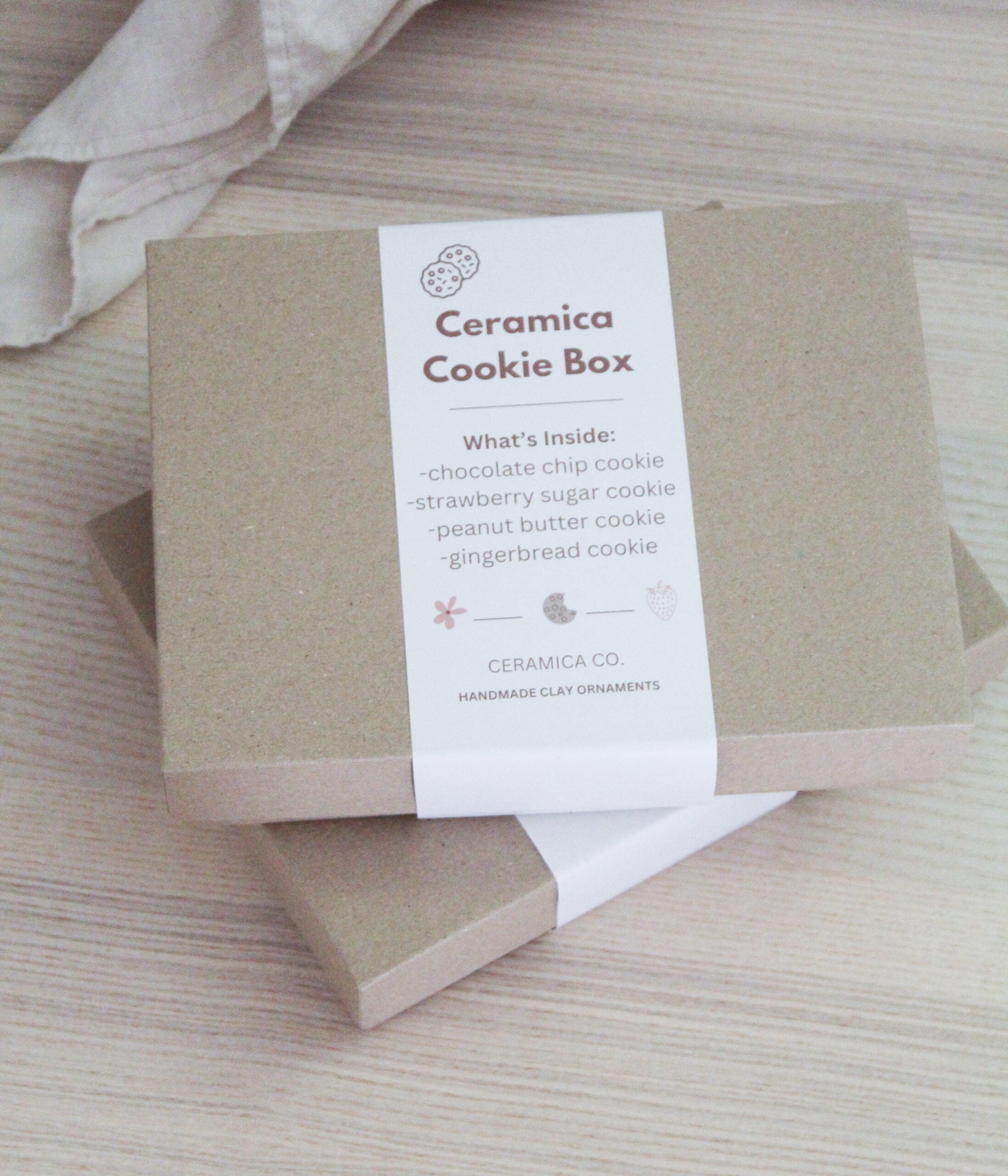 Clay Ornament Cookie Box image 3