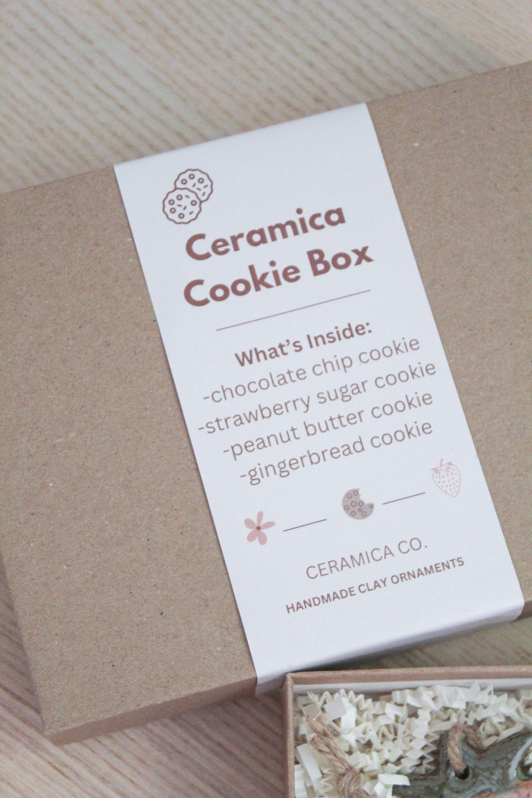 Clay Ornament Cookie Box image 1