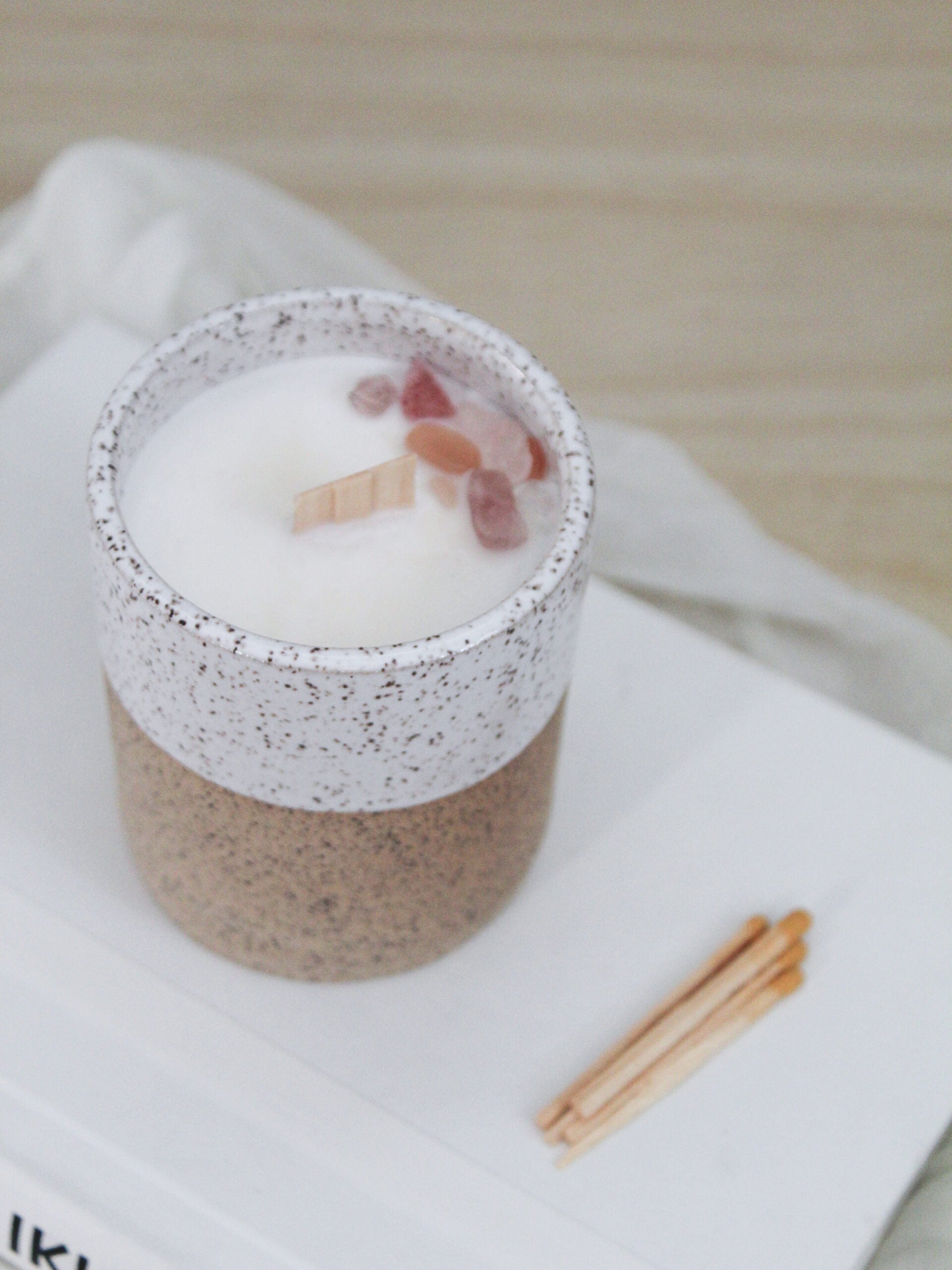 Cashmere + Vanilla Mini Candle image 0