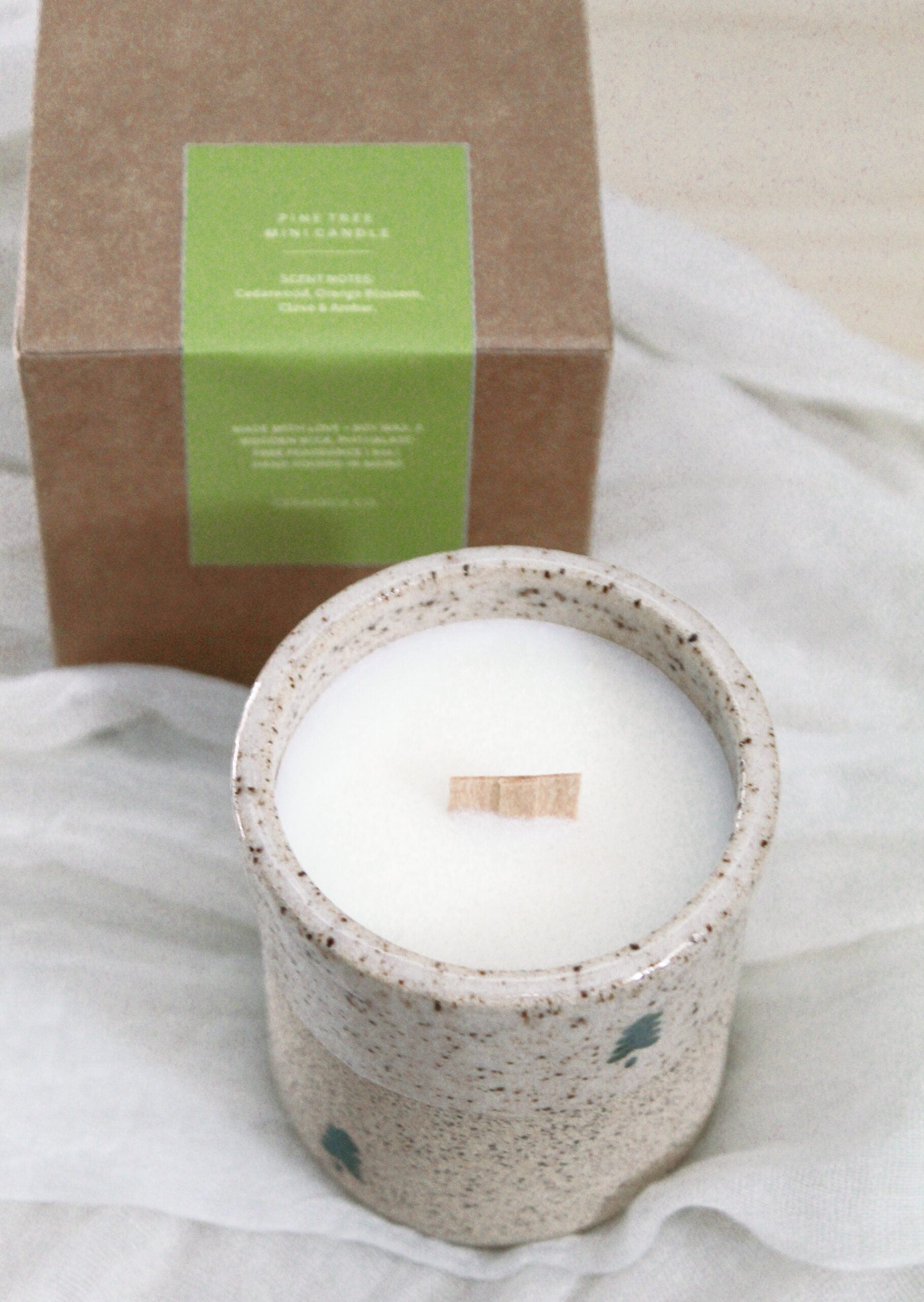 Pine Tree Mini Candle image 2