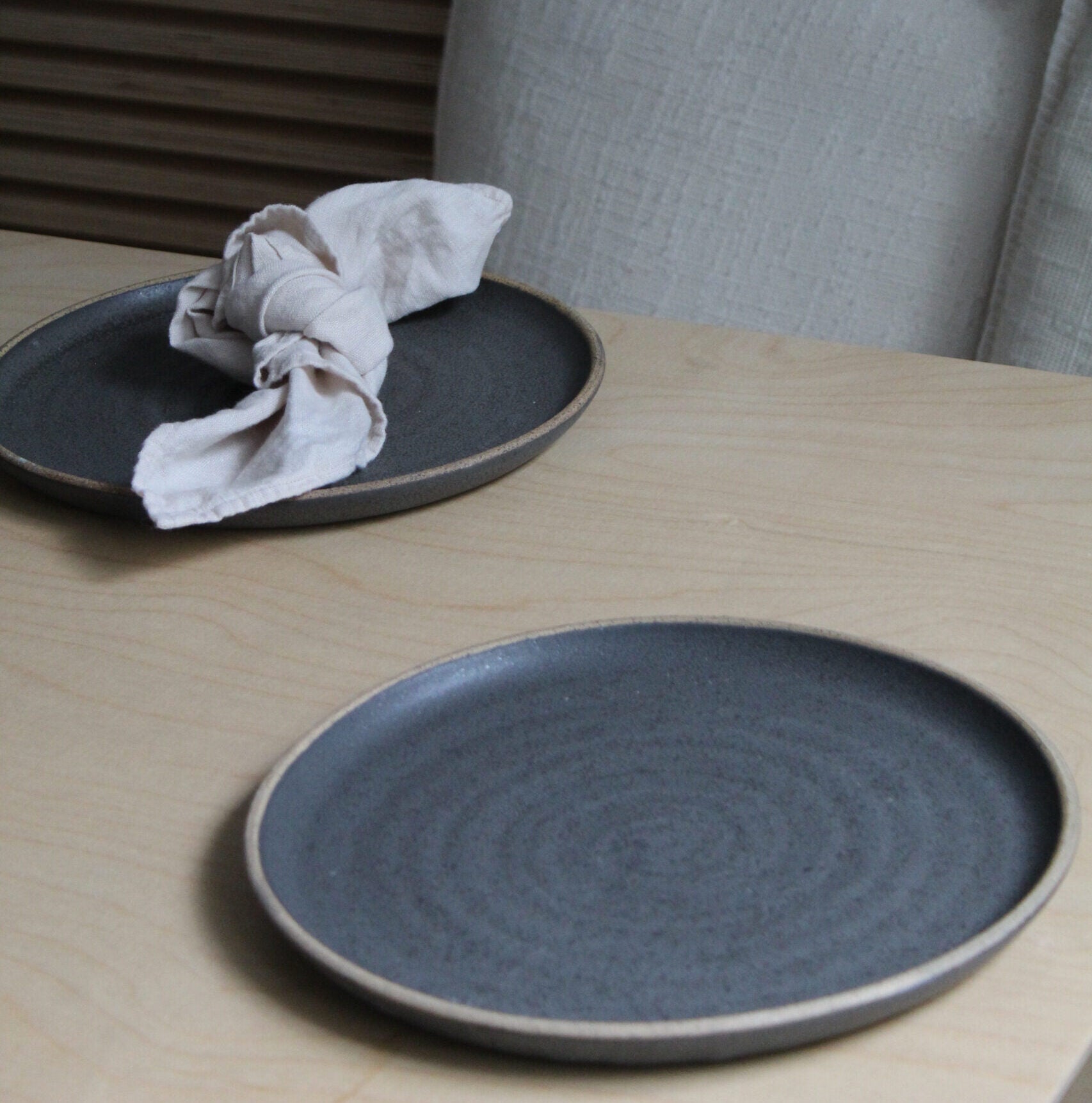 Charcoal Dinner Plate