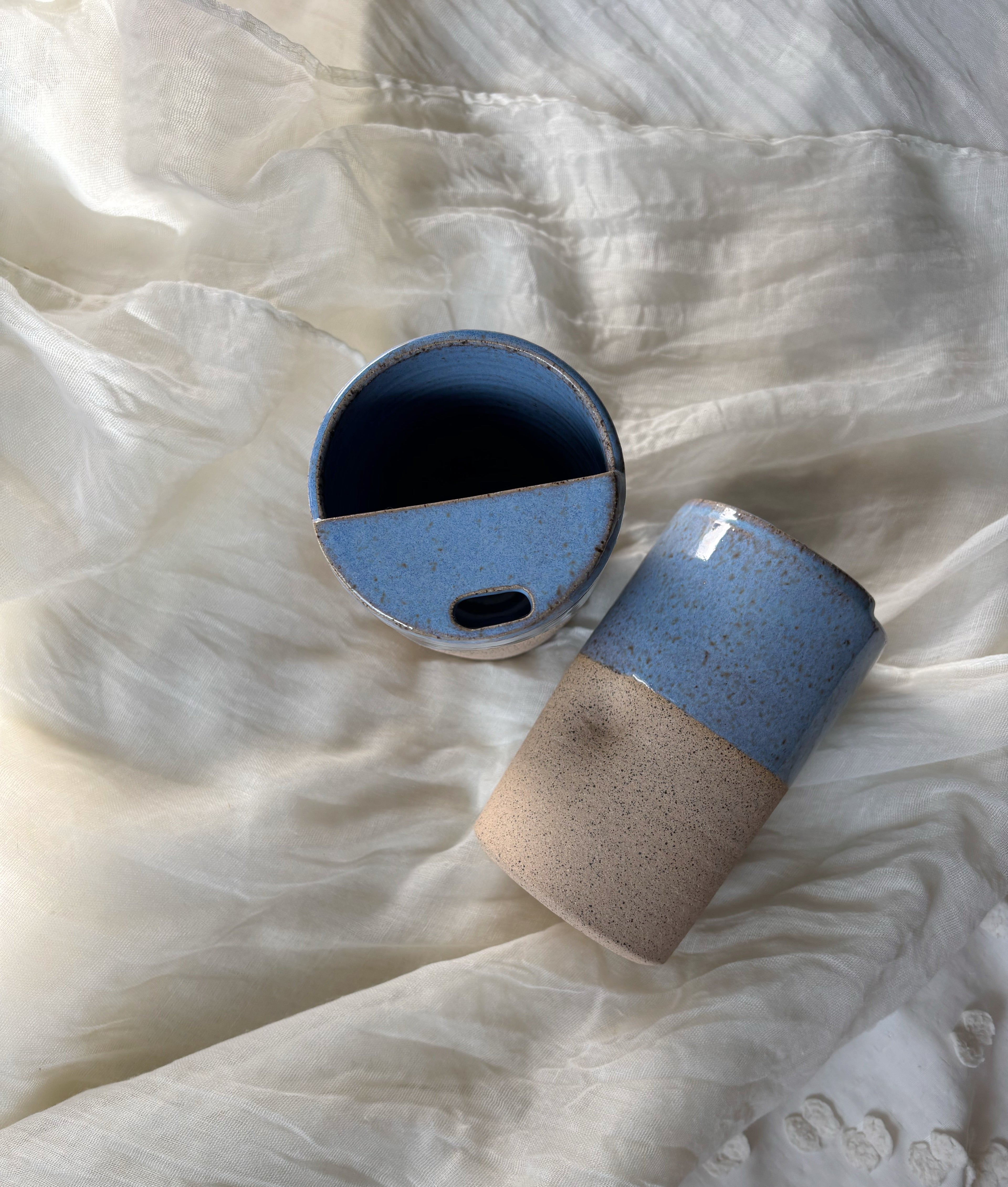 On The Go Cup in Blue Raspberry