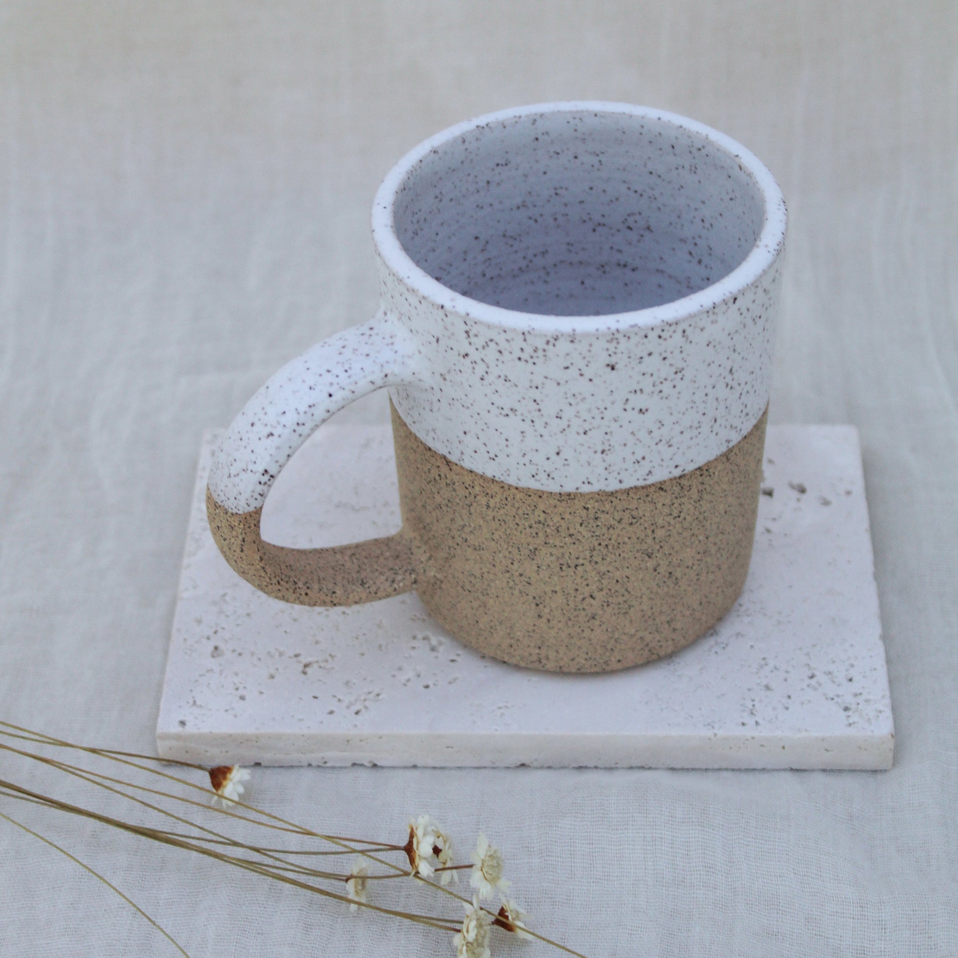 Bright White Shortie Mug