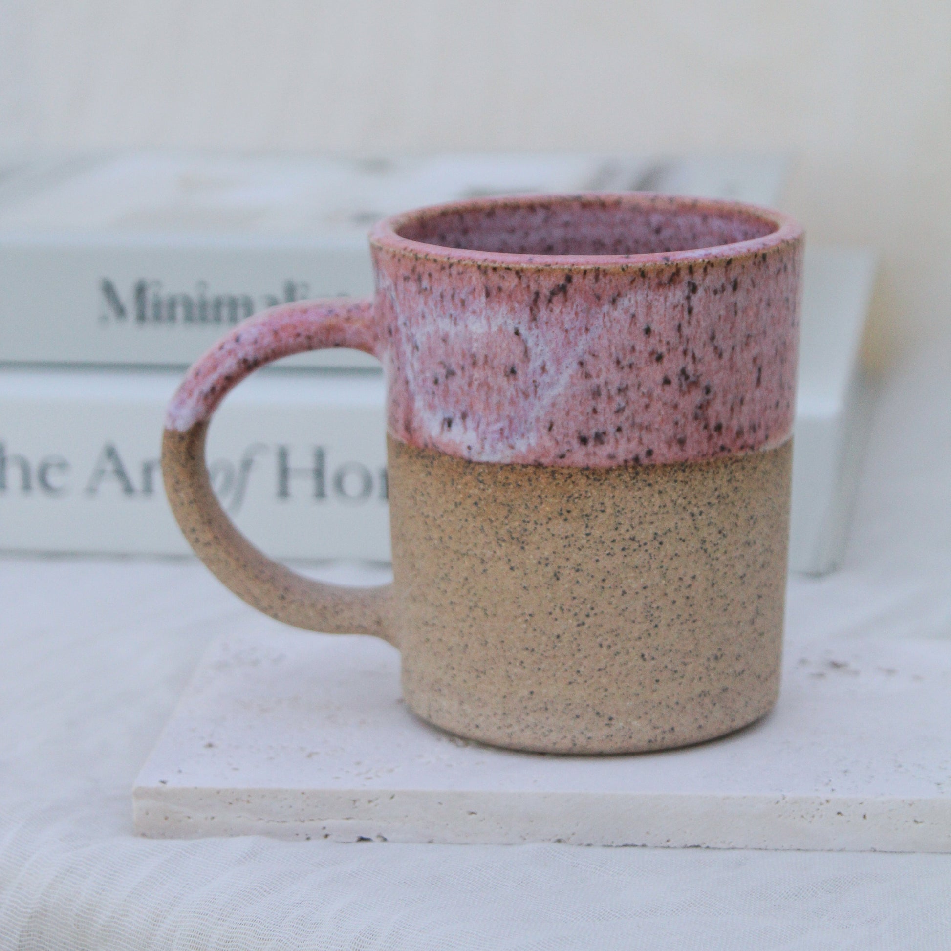 Peach Shortie Mug