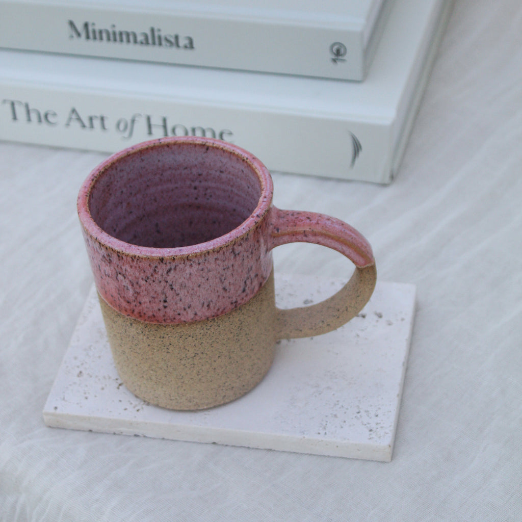 Peach Shortie Mug