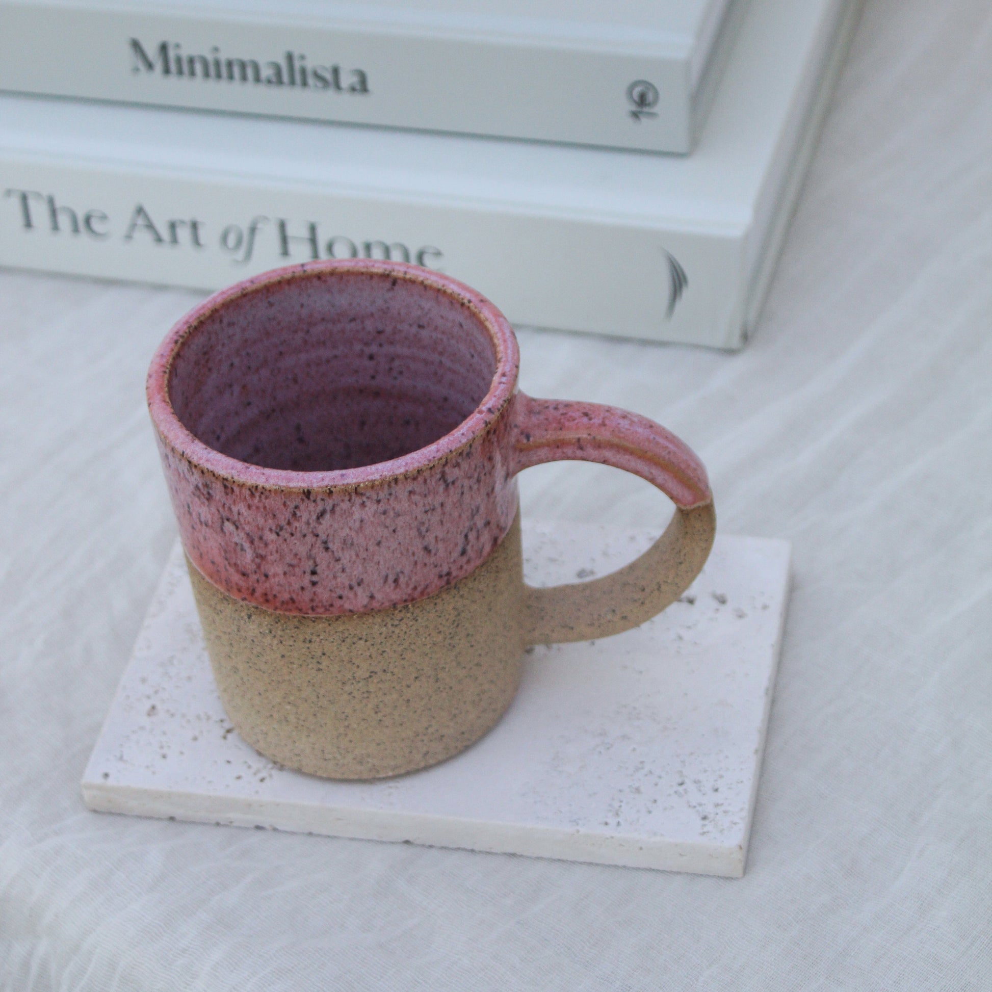 Peach Shortie Mug