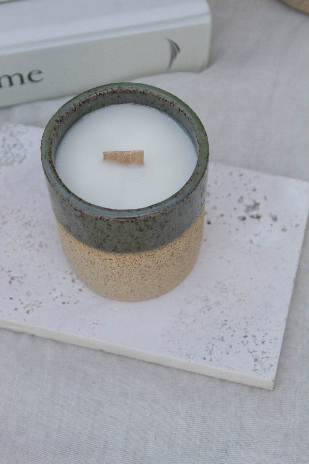 Winter in Maine Mini Candle