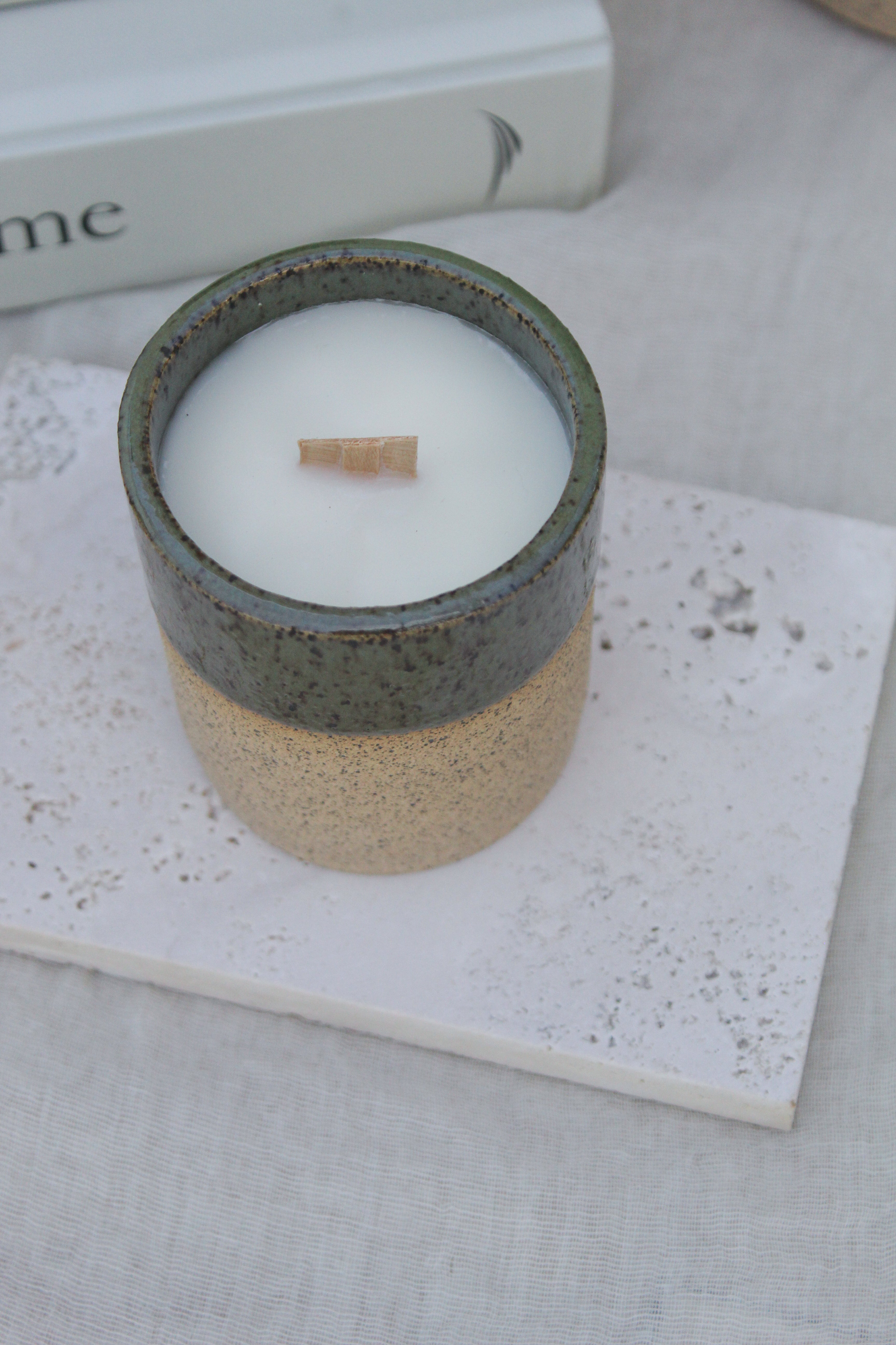 Winter in Maine Mini Candle