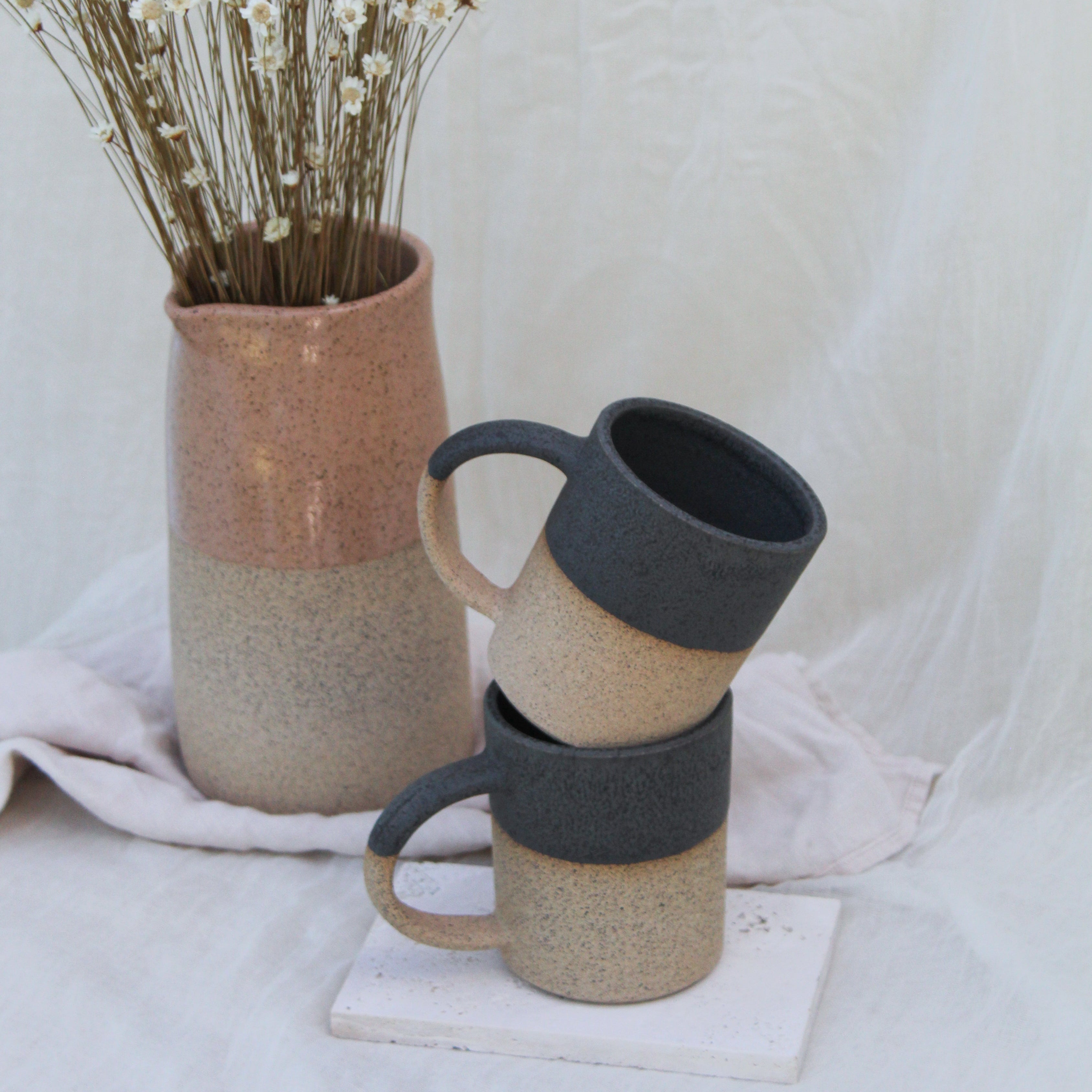 Charcoal Shortie Mug