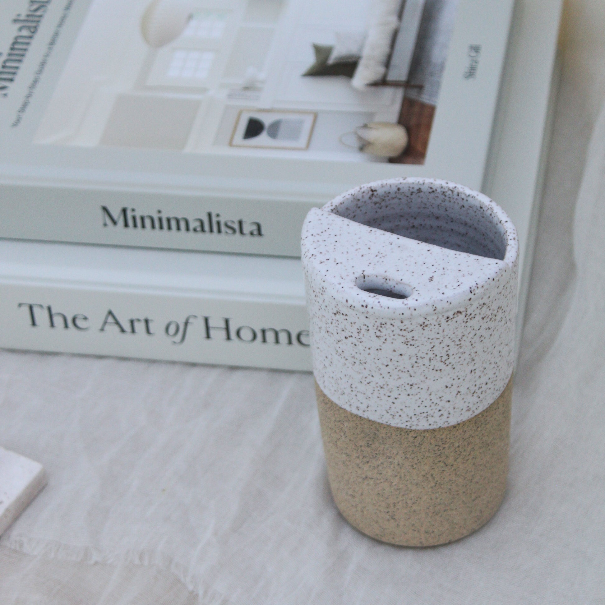 On The Go Cup in Bright White