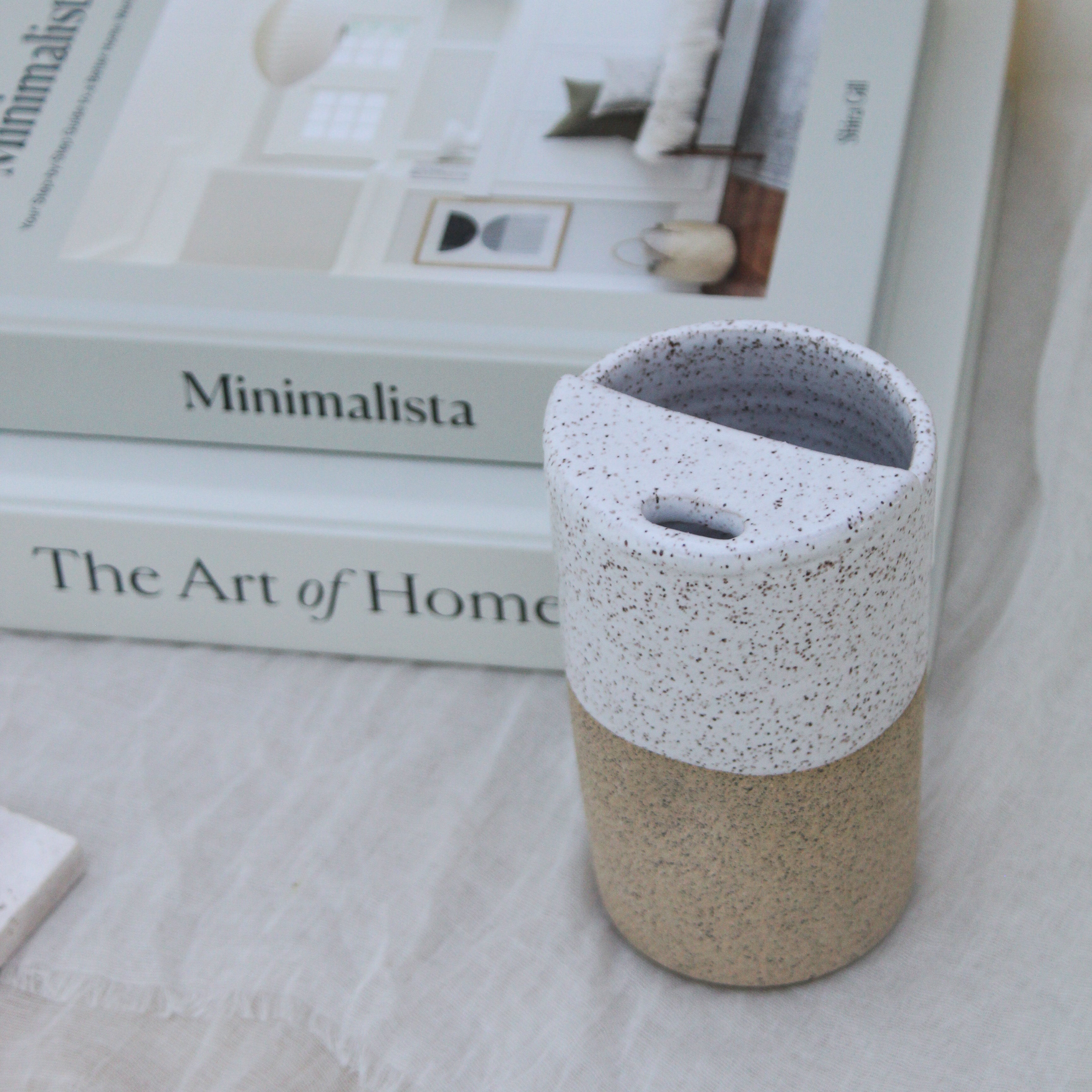 On The Go Cup in Bright White