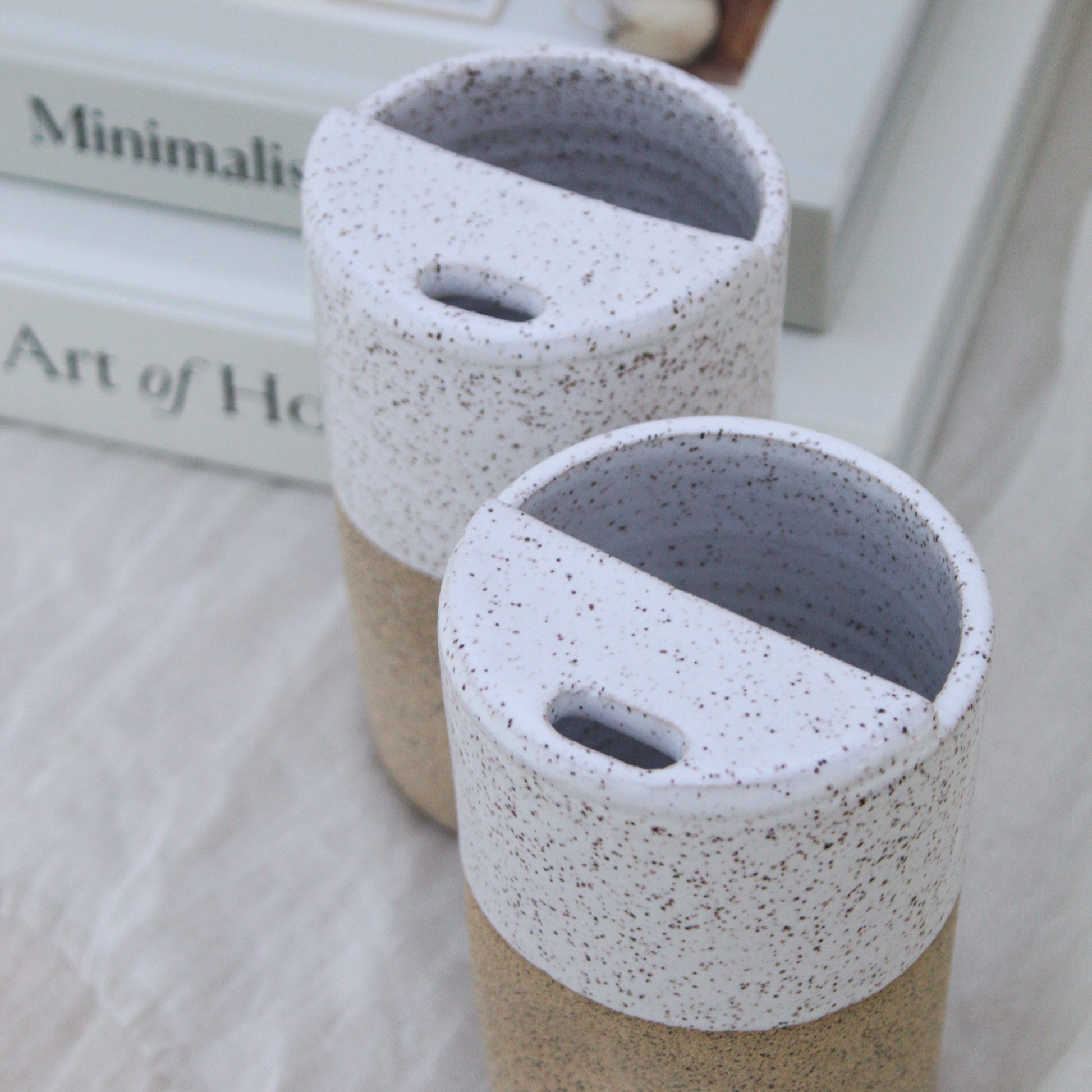 On The Go Cup in Bright White