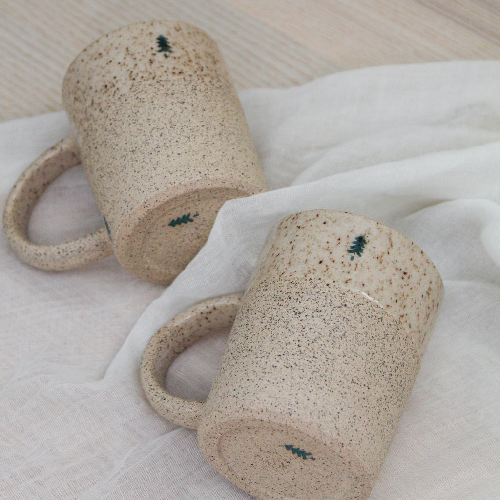 Pine Tree Shortie Mug