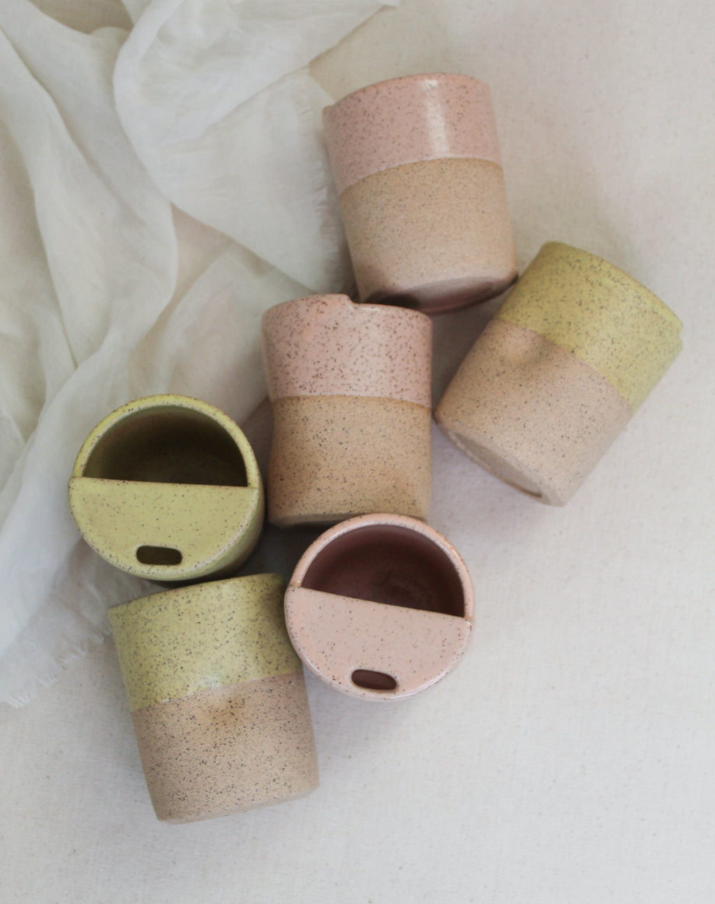 On The Go Shortie Cup in Lemon