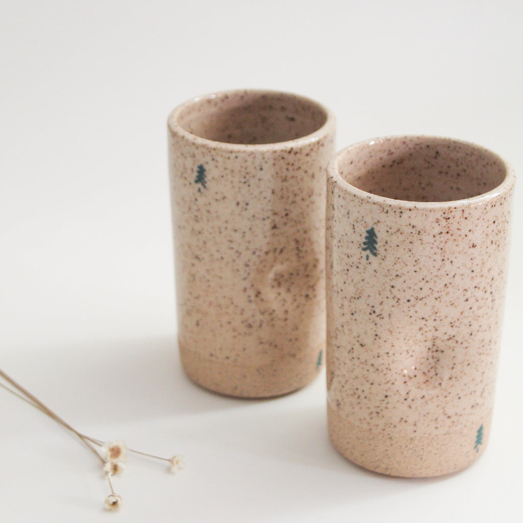 Pine Tree Fingerprint Cup
