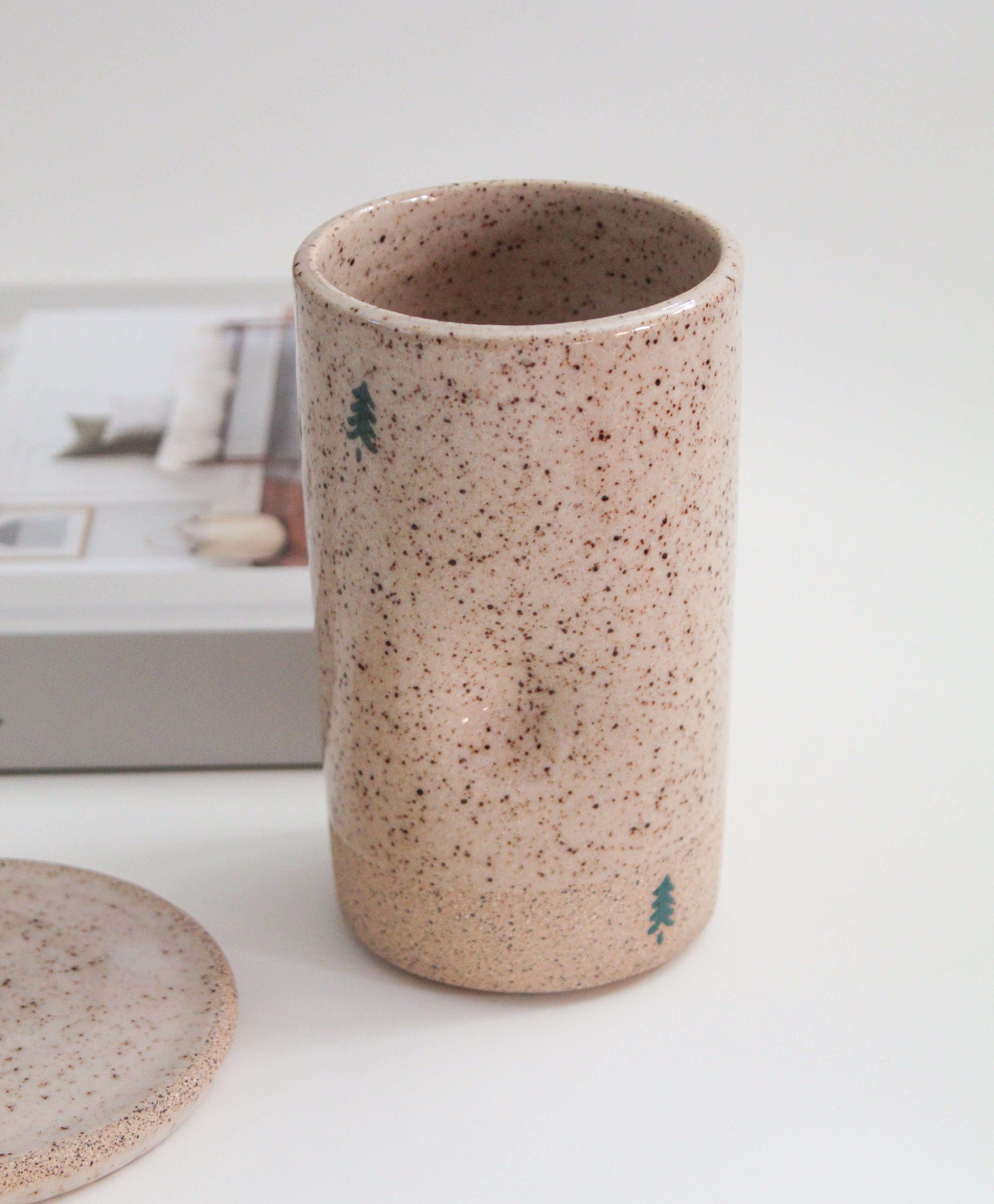 Pine Tree Fingerprint Cup