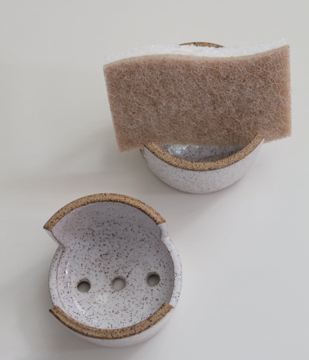 Bright White Sponge Holder
