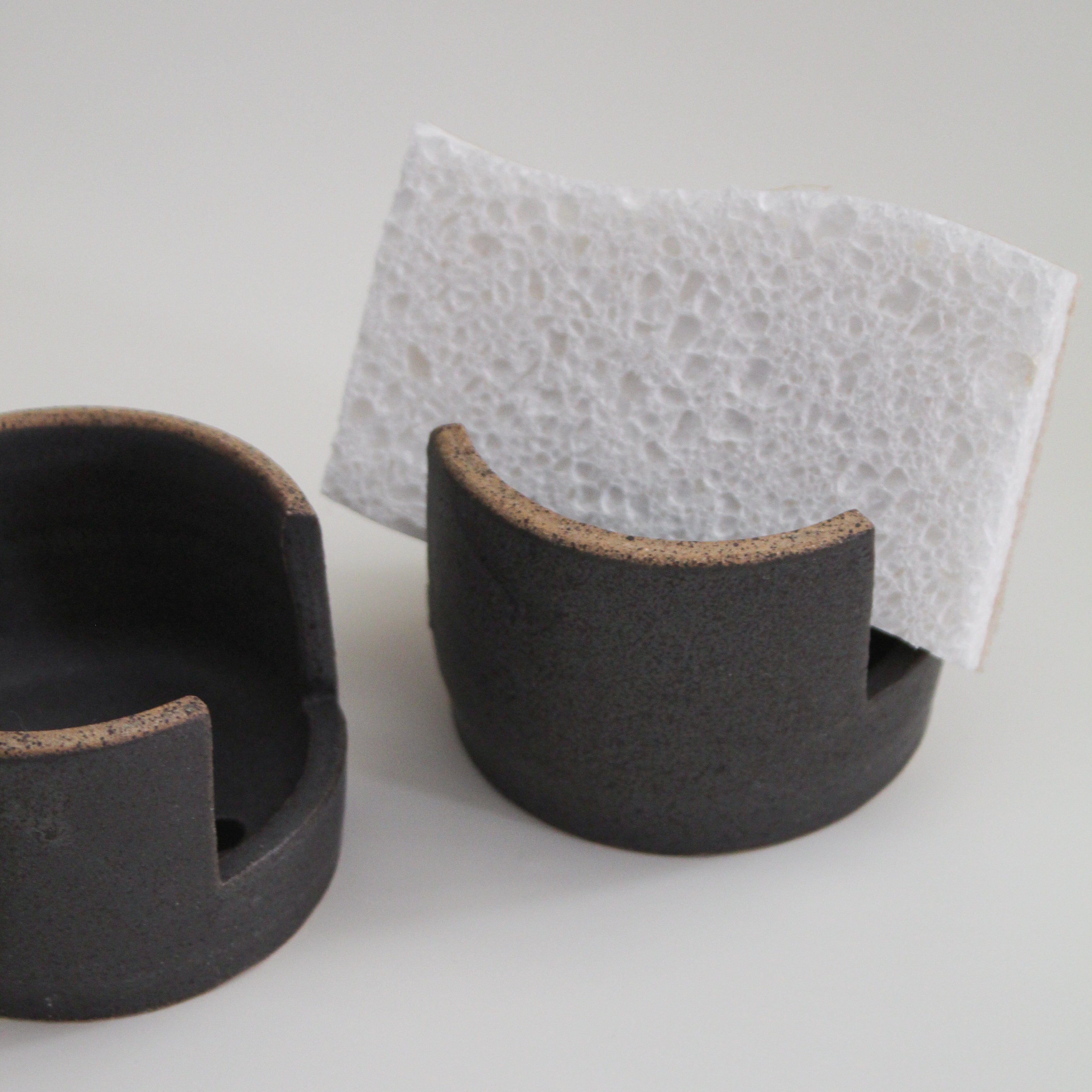 Charcoal Sponge Holder