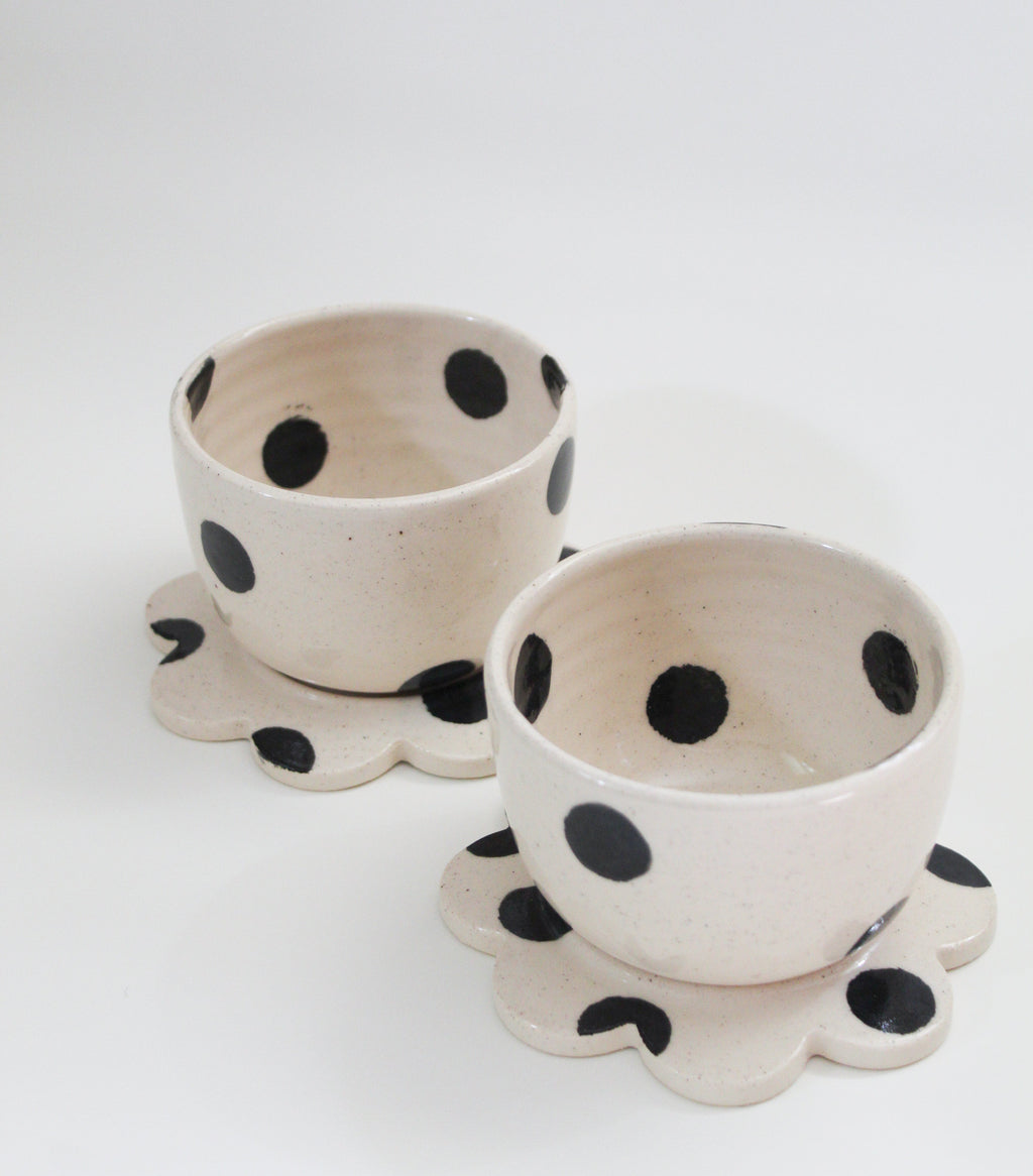 Polka Dot Latte Set