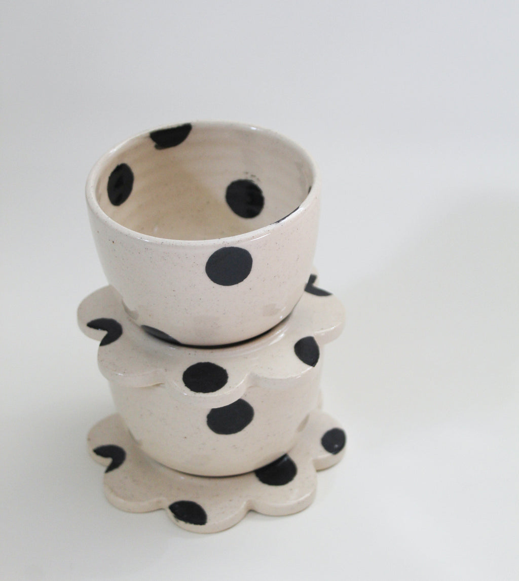 Polka Dot Latte Set