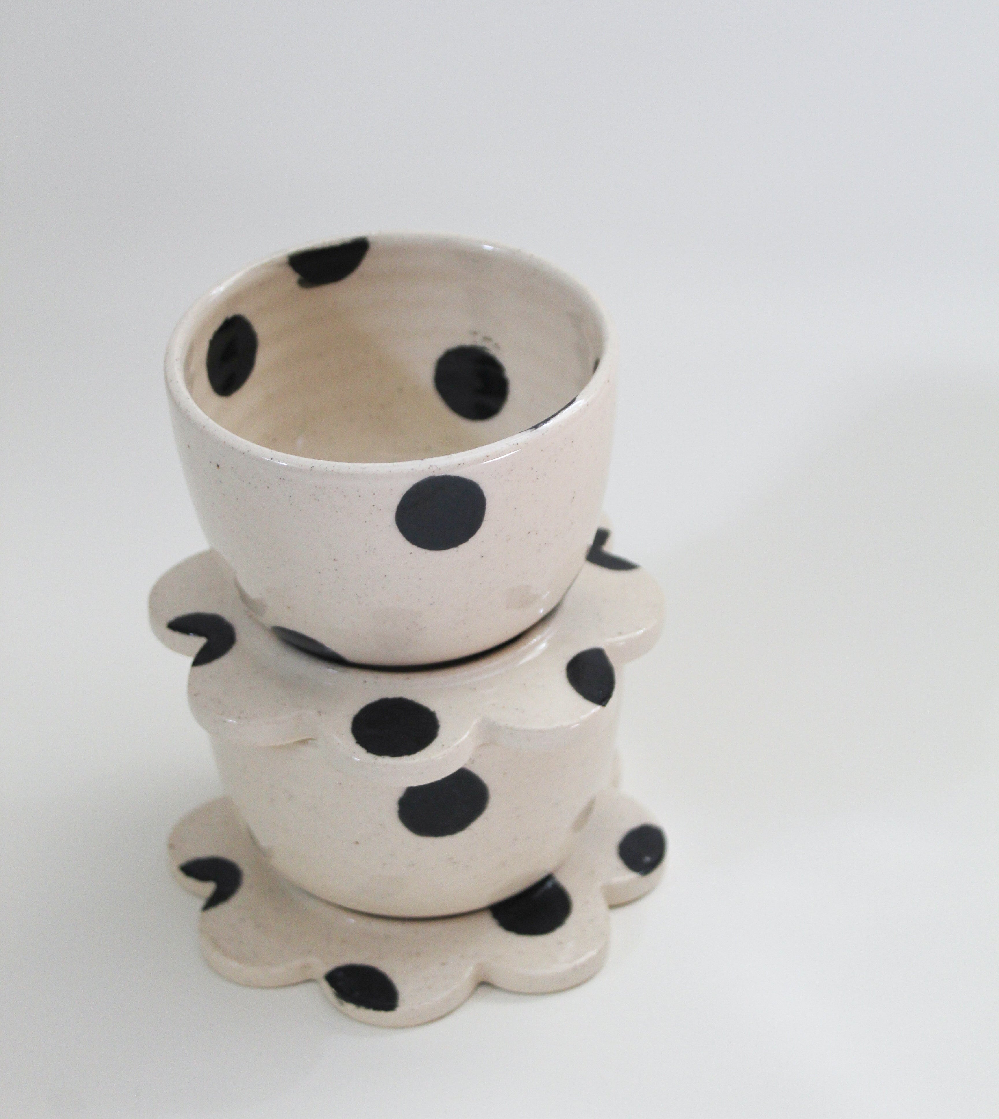 Polka Dot Latte Set