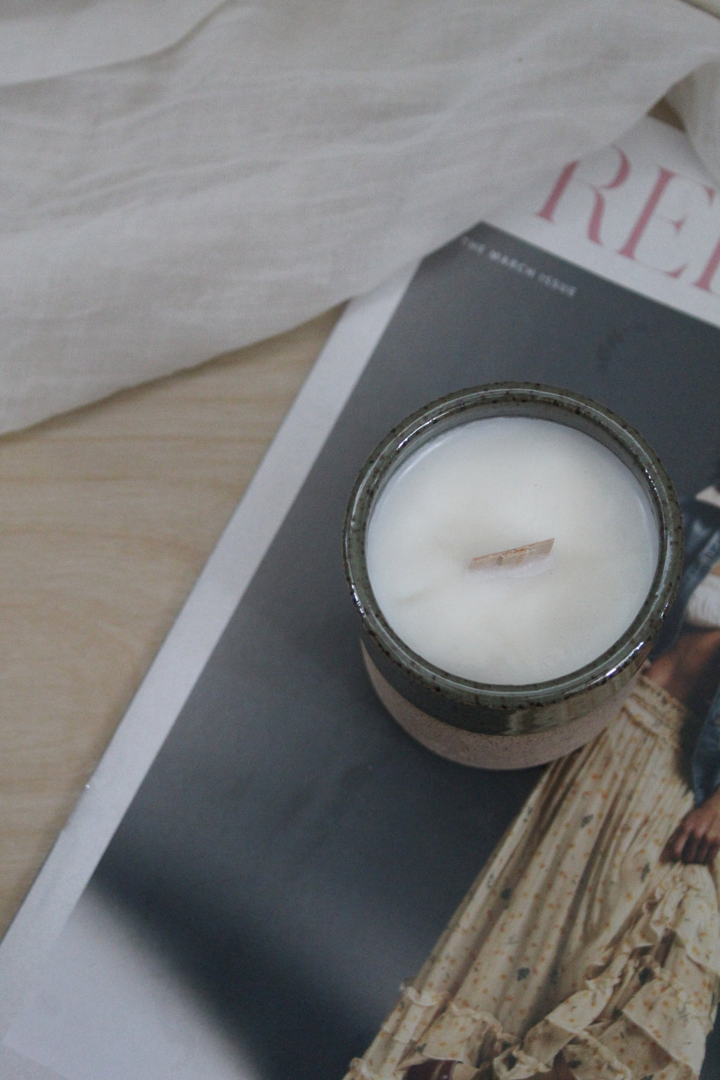 Winter in Maine Mini Candle