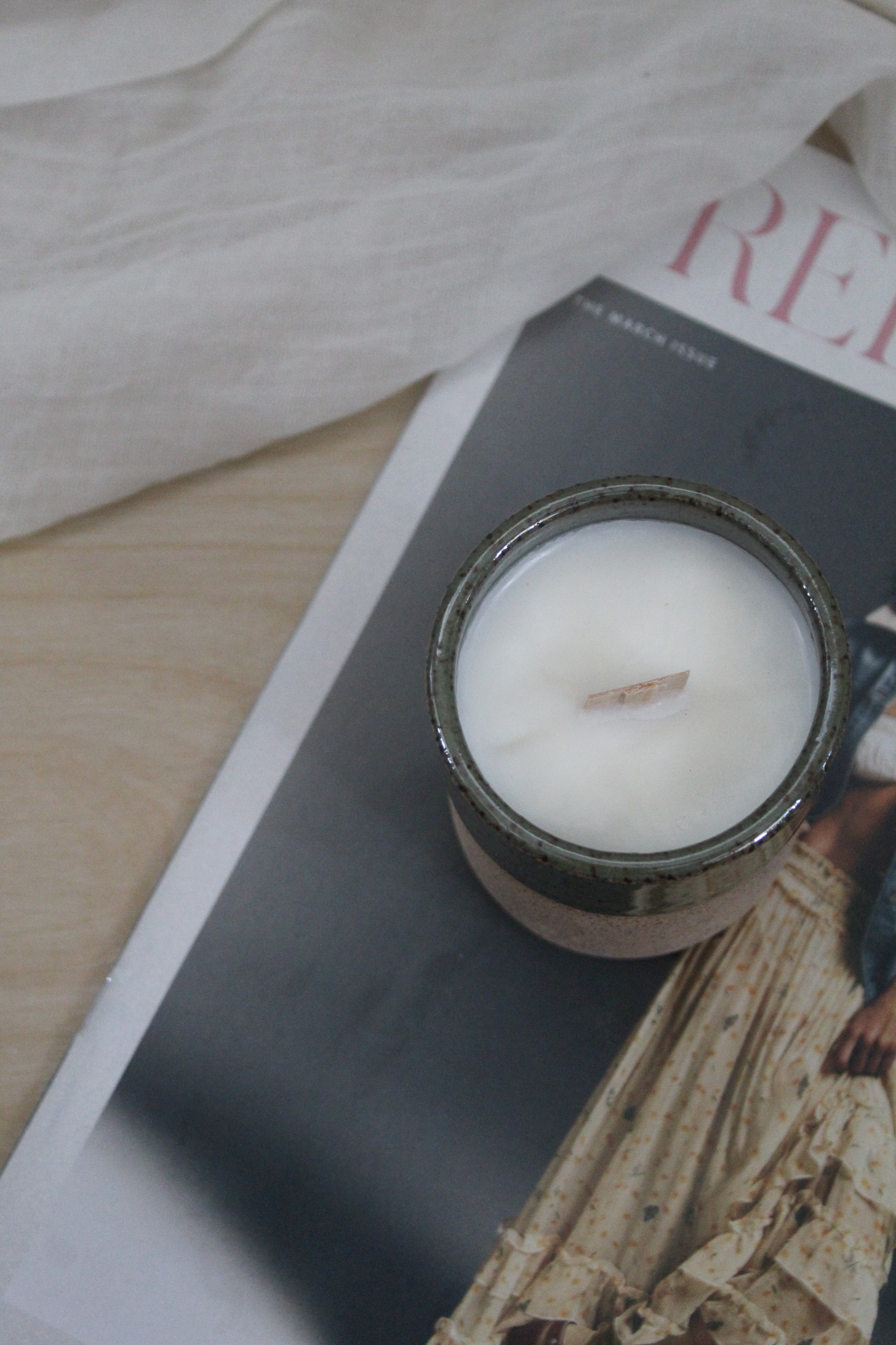 Winter in Maine Mini Candle