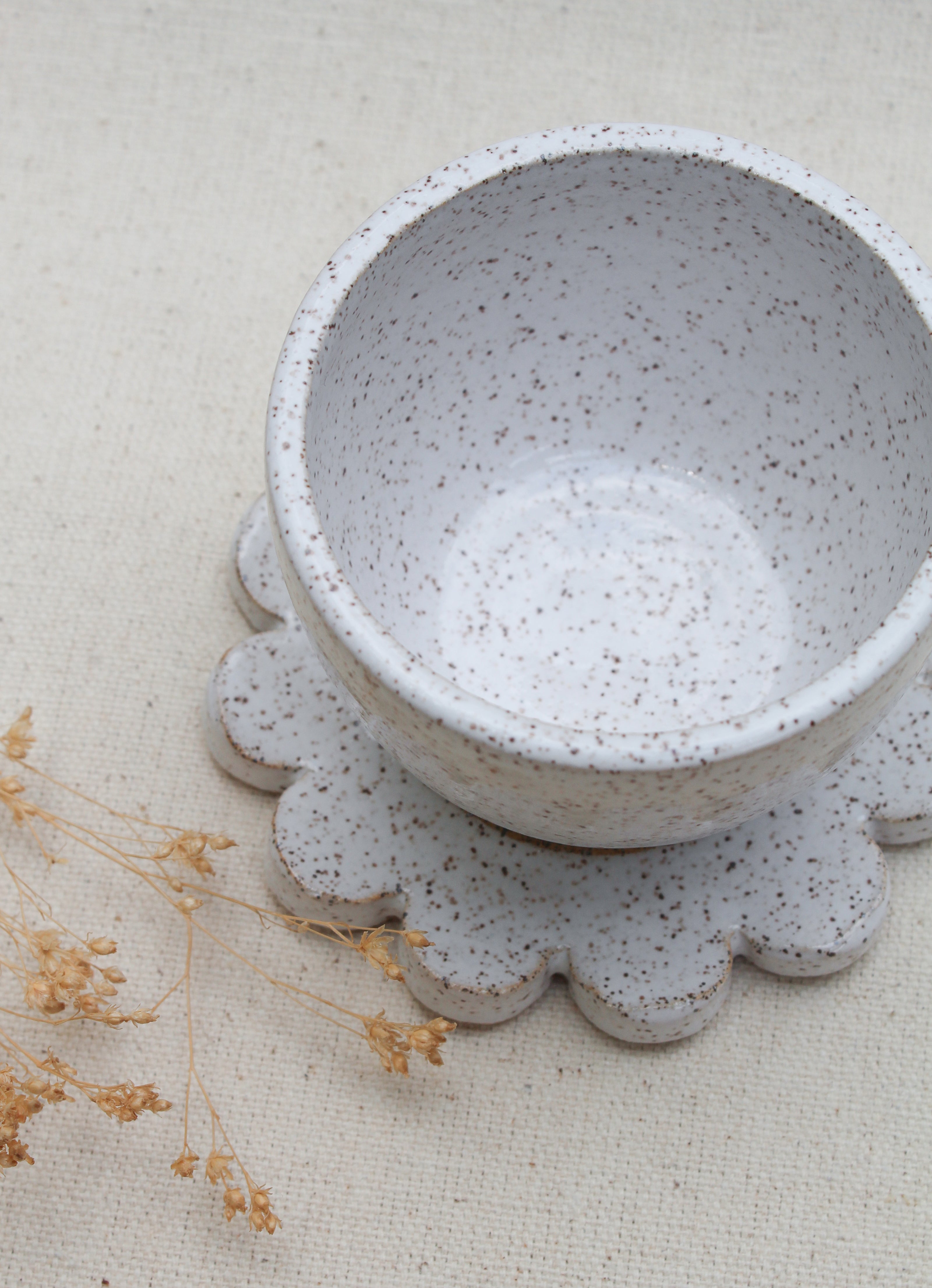 Bright White Espresso Set
