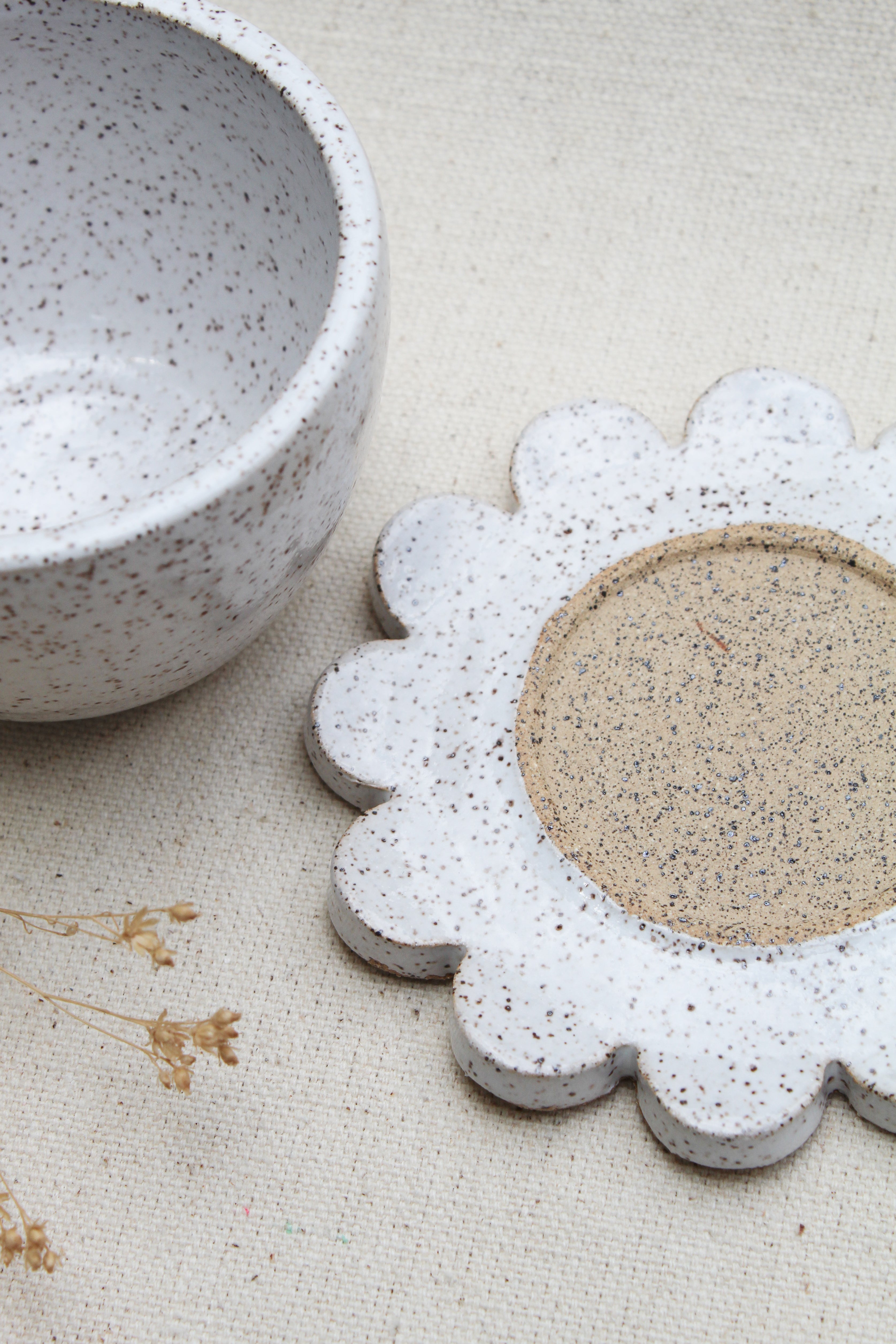 Bright White Espresso Set