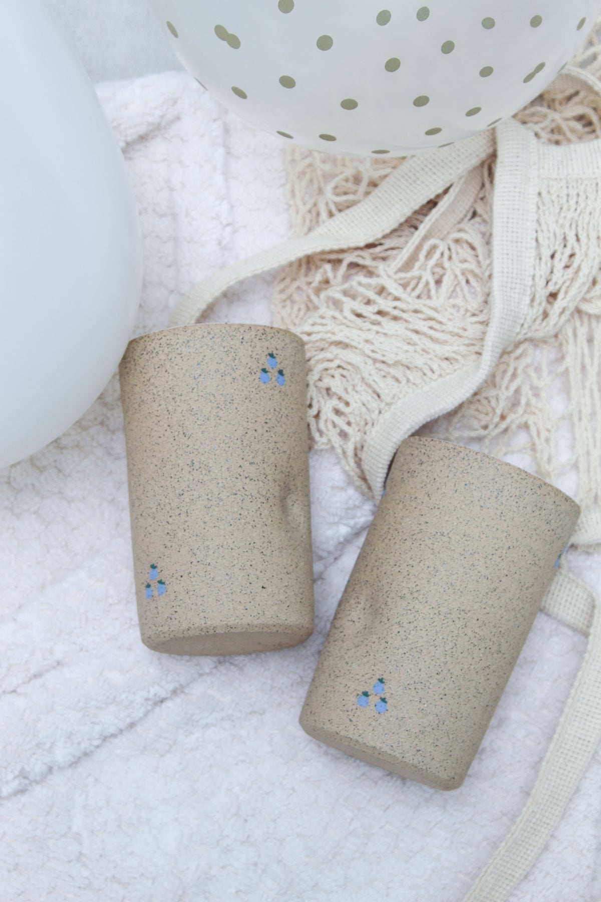 Blueberry Fingerprint Cup