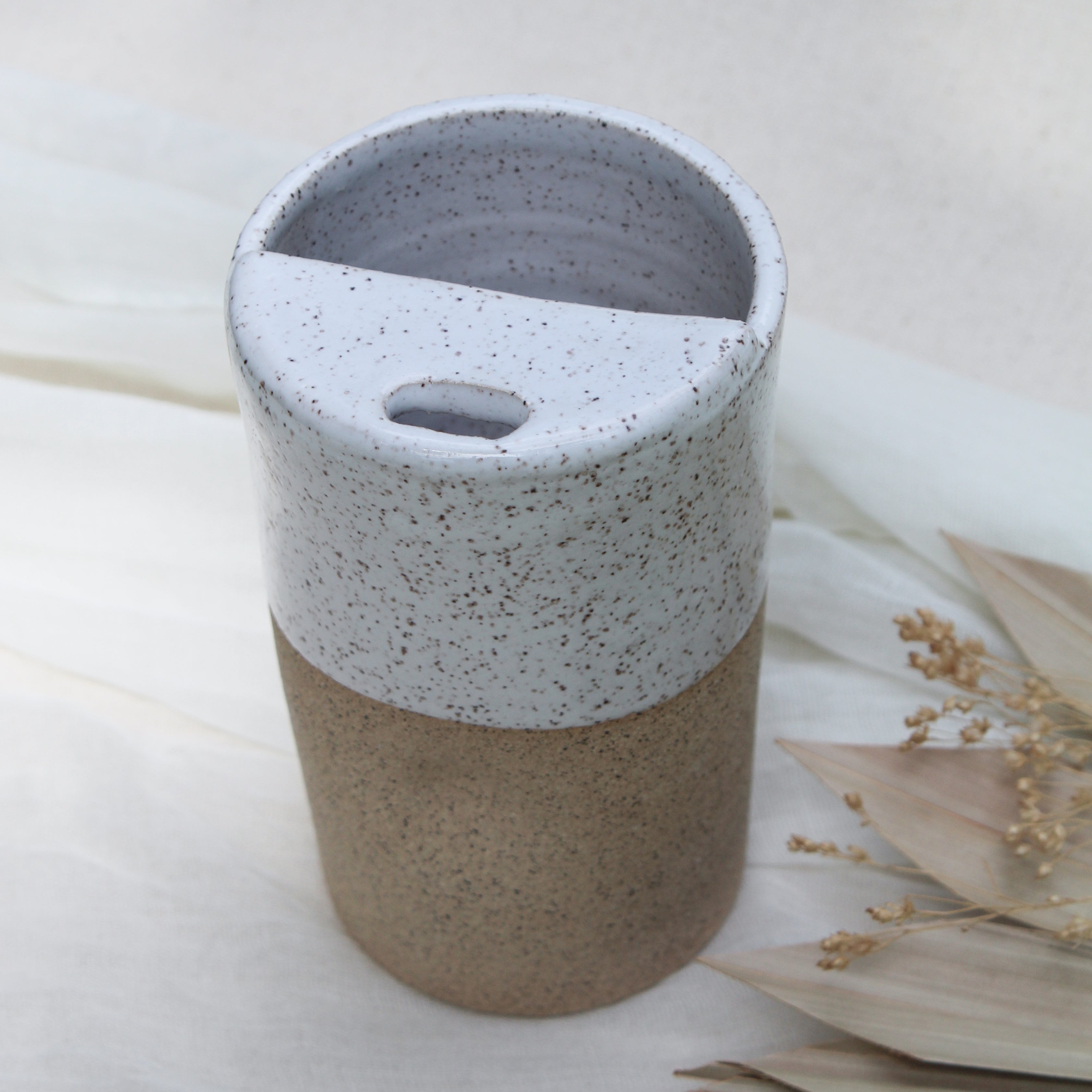 On The Go Cup in Bright White