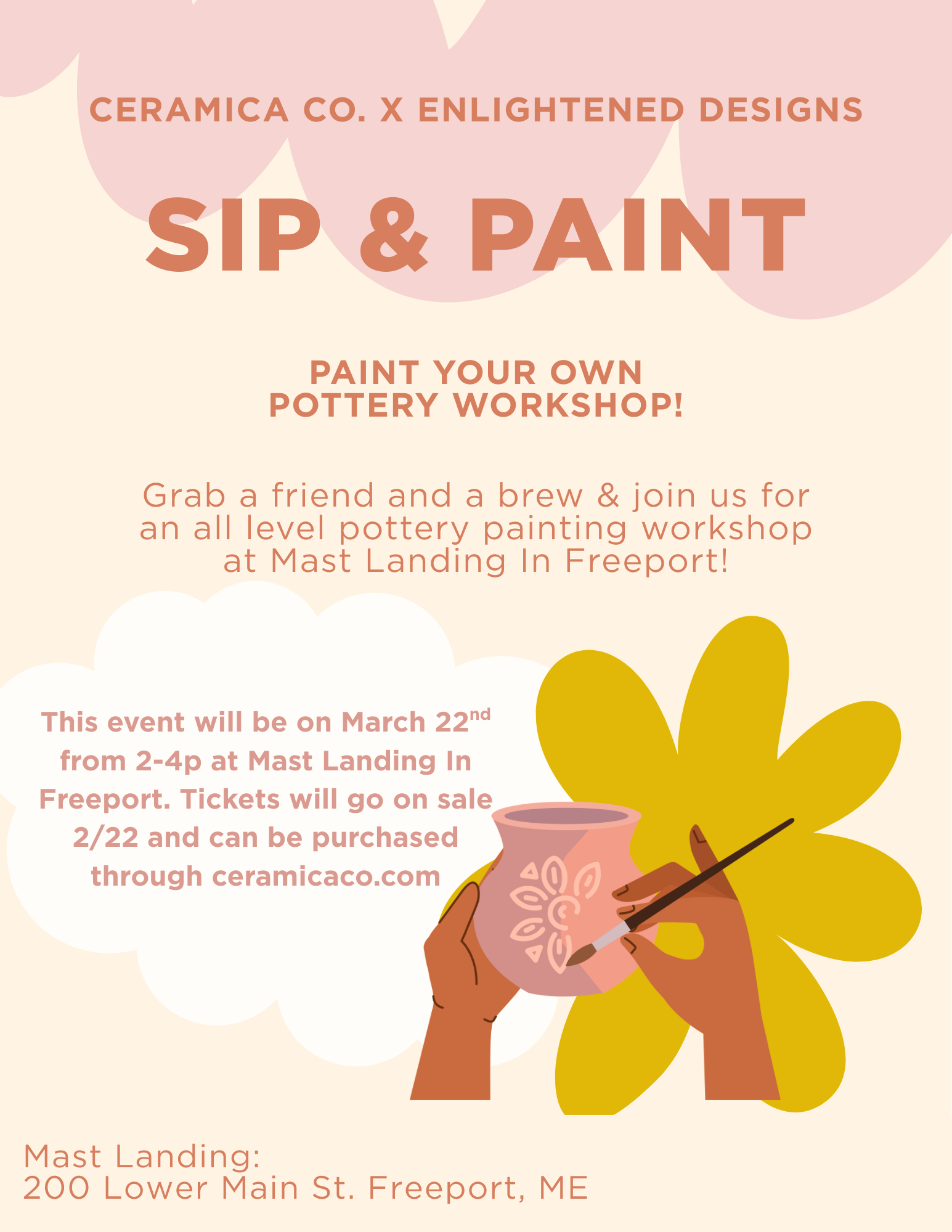 3/22 Sip & Paint Workshop Pre-Sale