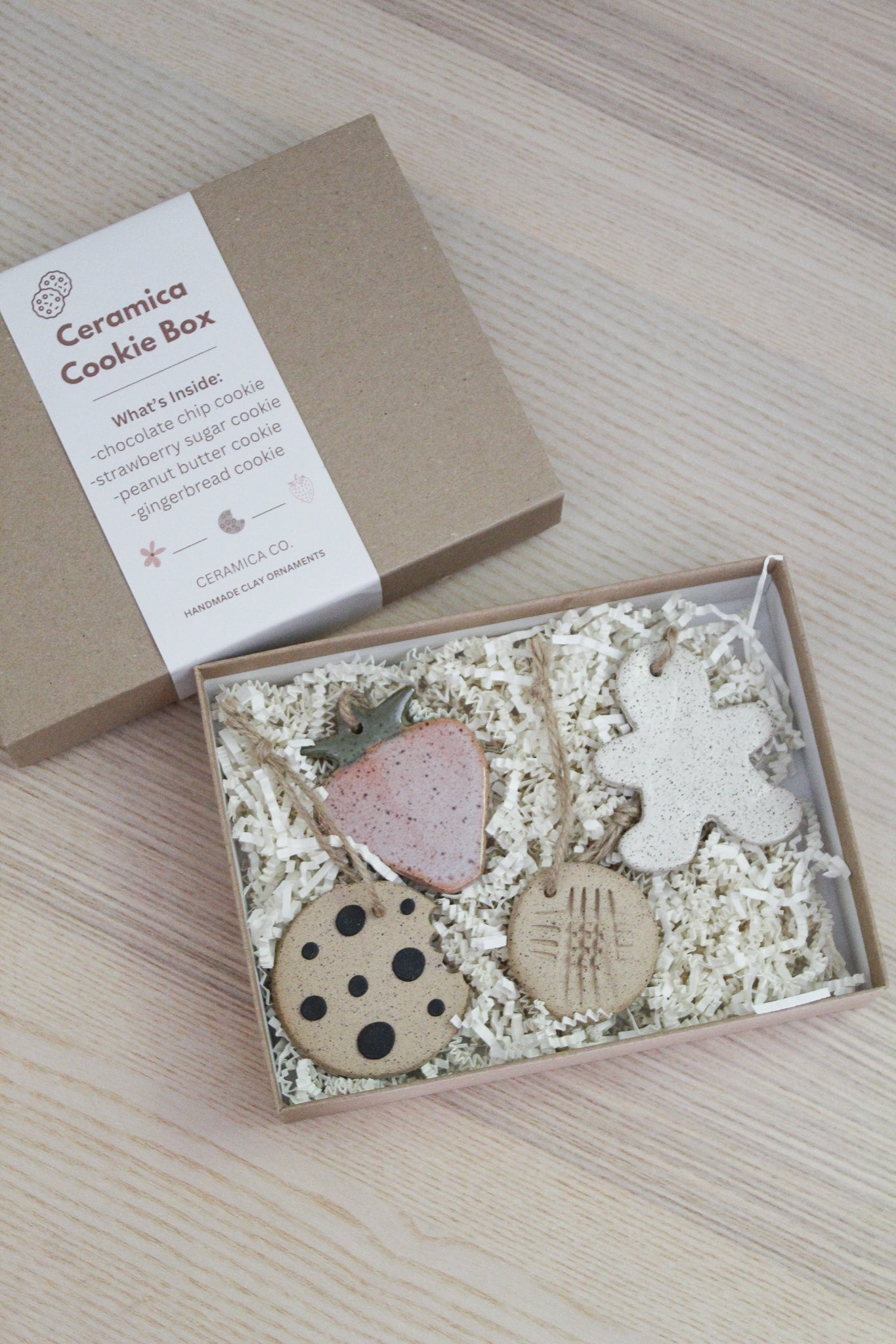 Clay Ornament Cookie Box image 0