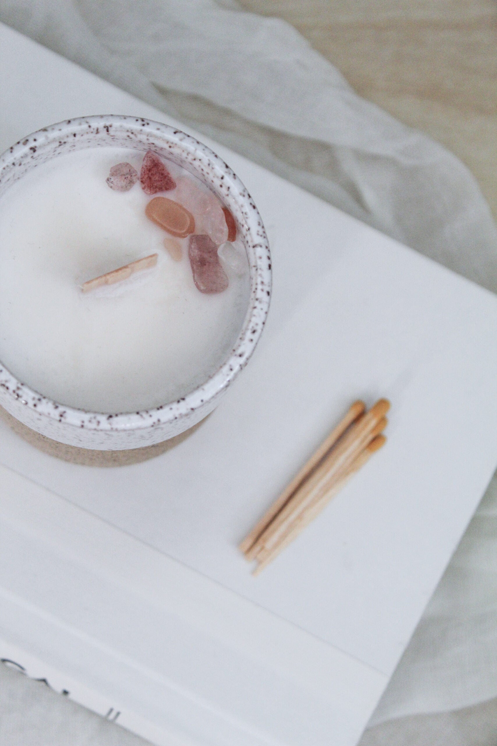 Cashmere + Vanilla Mini Candle image 2