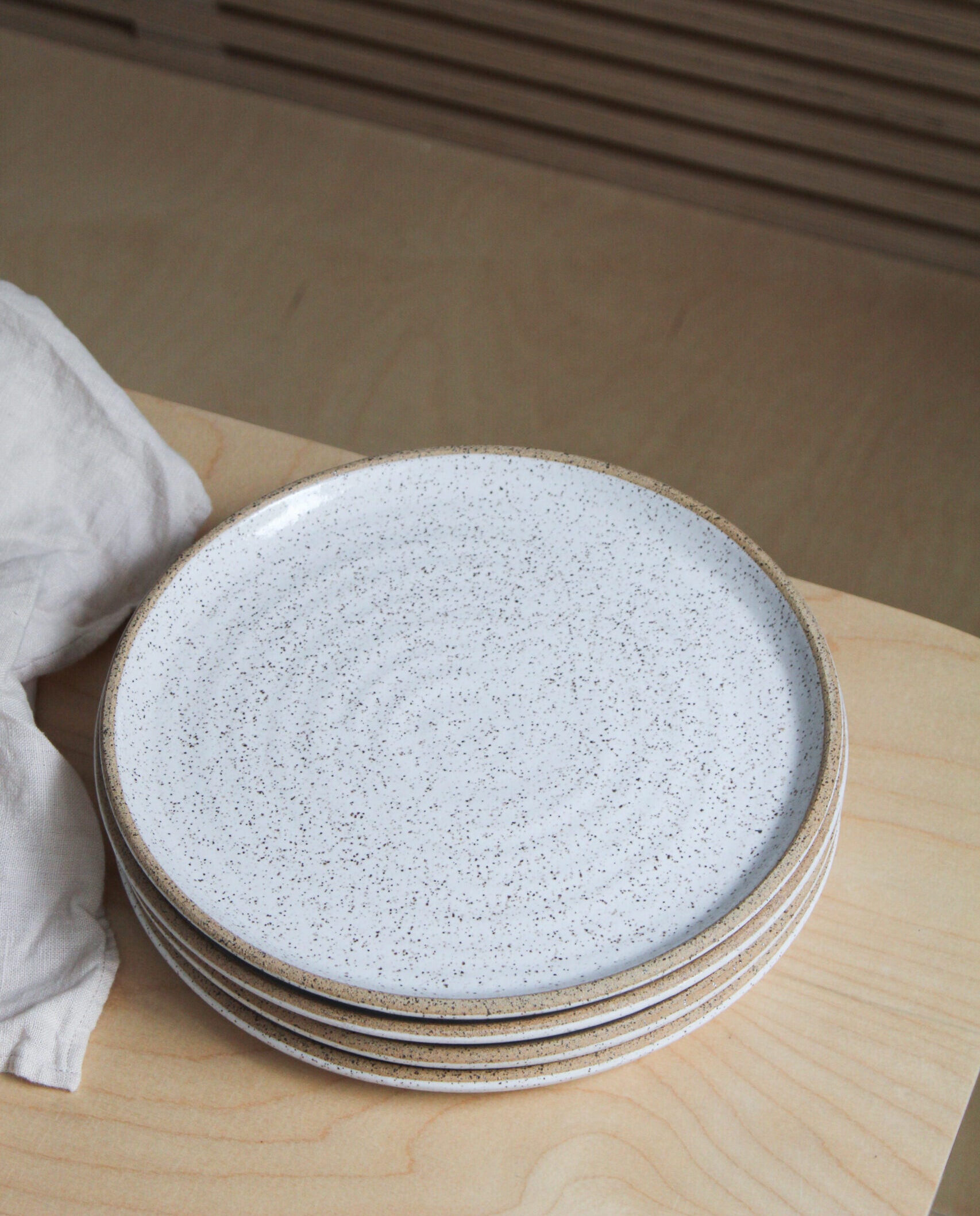 Bright White Dinner Plate