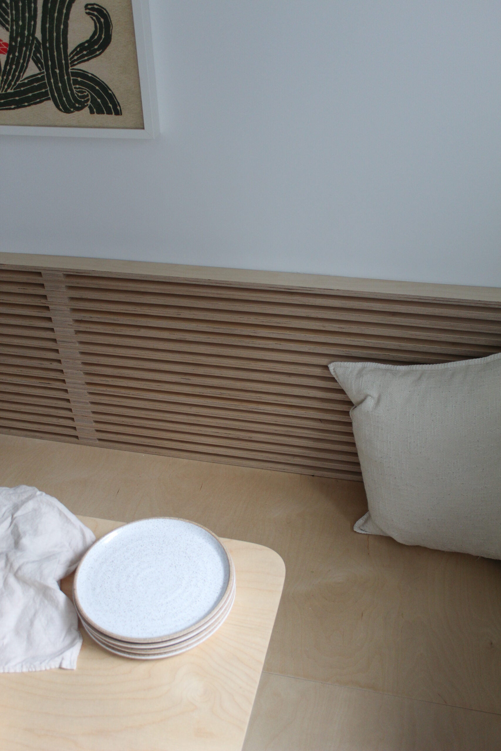 Bright White Dinner Plate image 4
