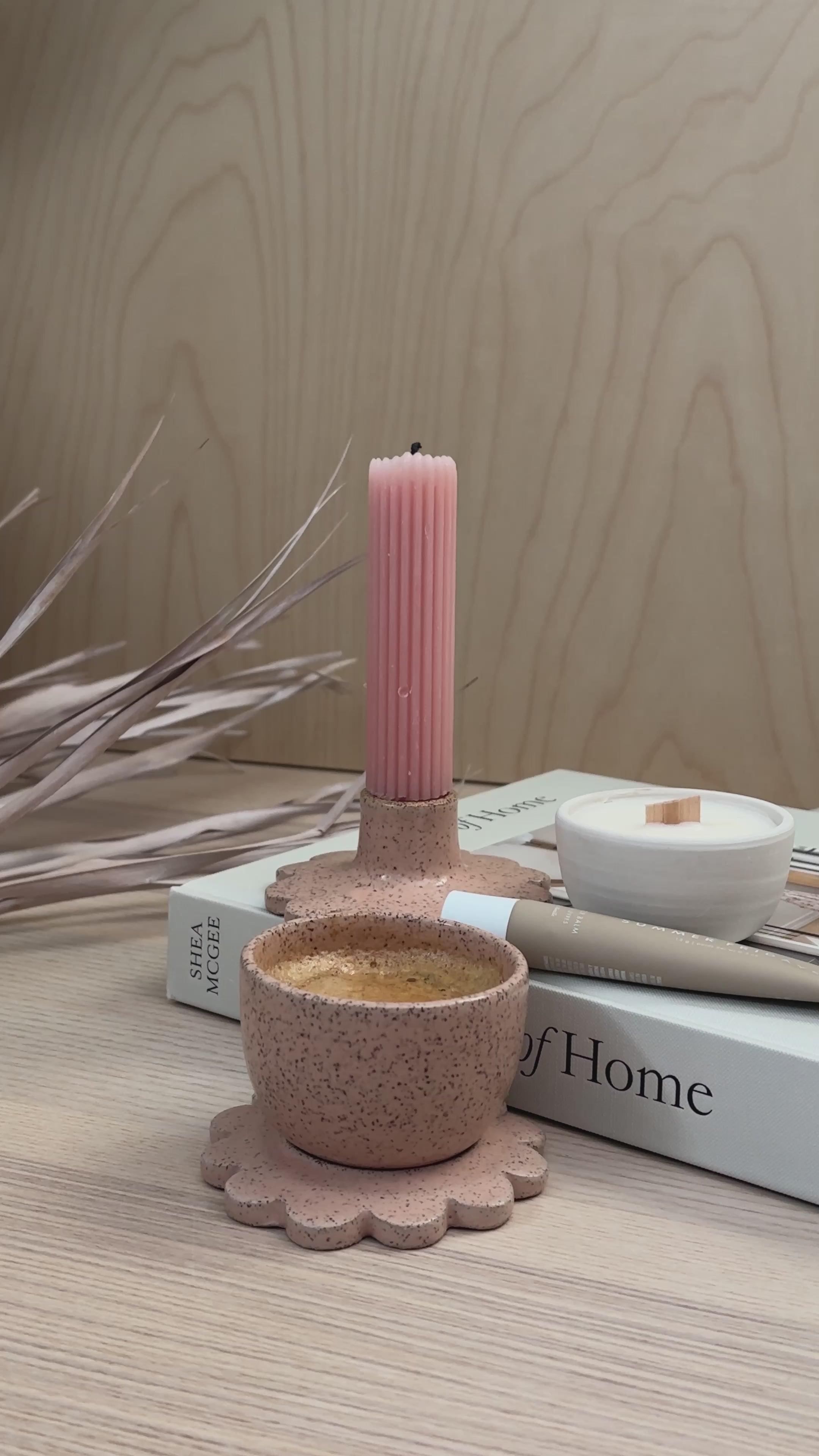 Taper Holder in Blush