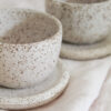 Matte White Espresso Cup + Plate - Image 2