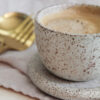Matte White Espresso Cup + Plate - Image 5