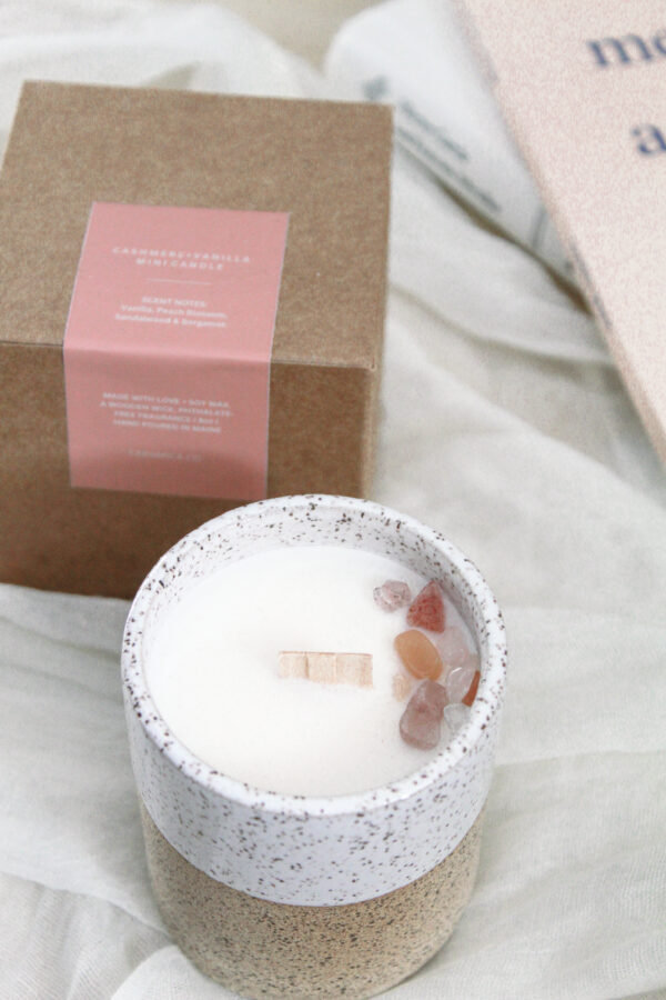 Cashmere + Vanilla Mini Candle - Image 4